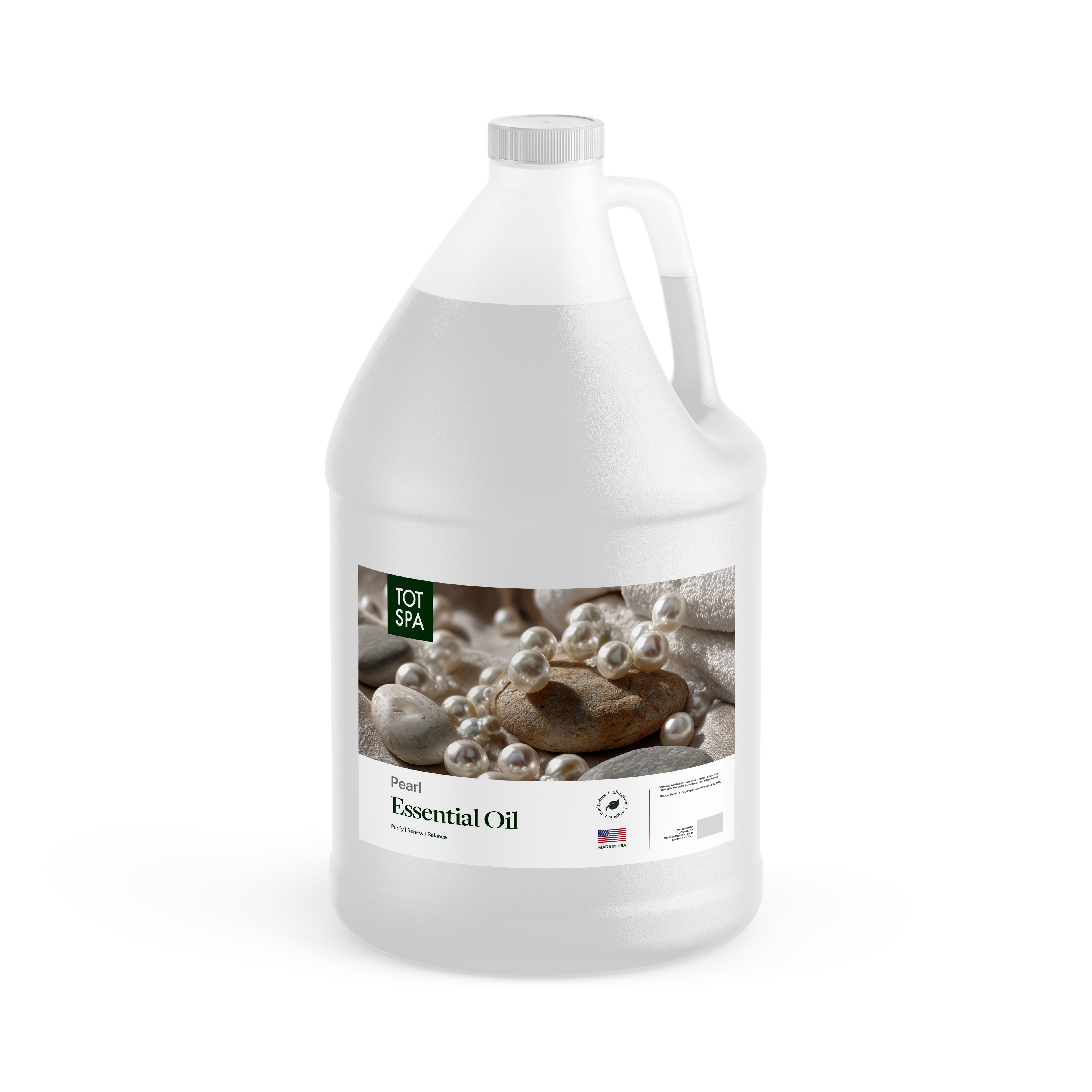 TOT Spa Essential Oil Pearl 1 Gallon