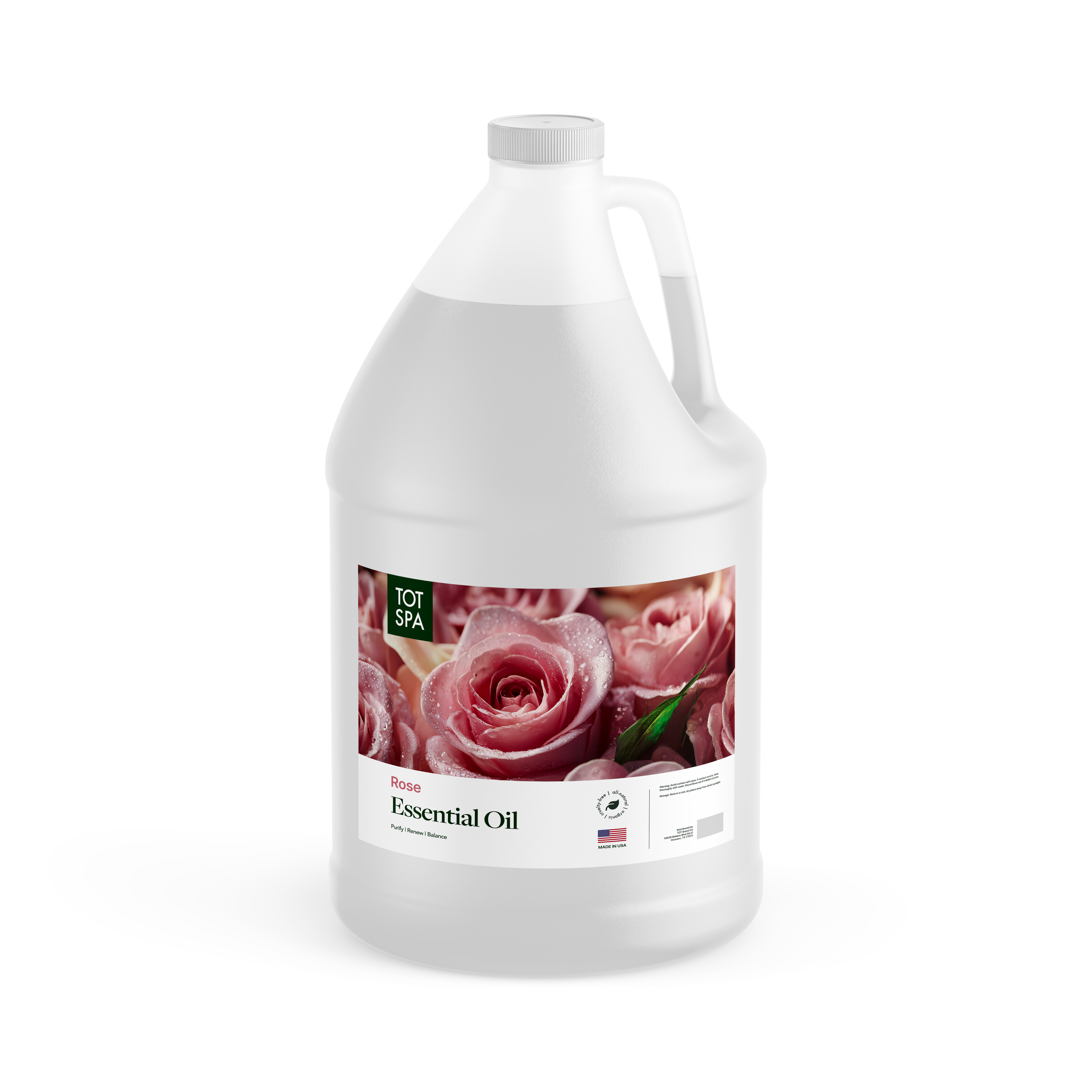 TOT Spa Essential Oil Rose 1 Gallon
