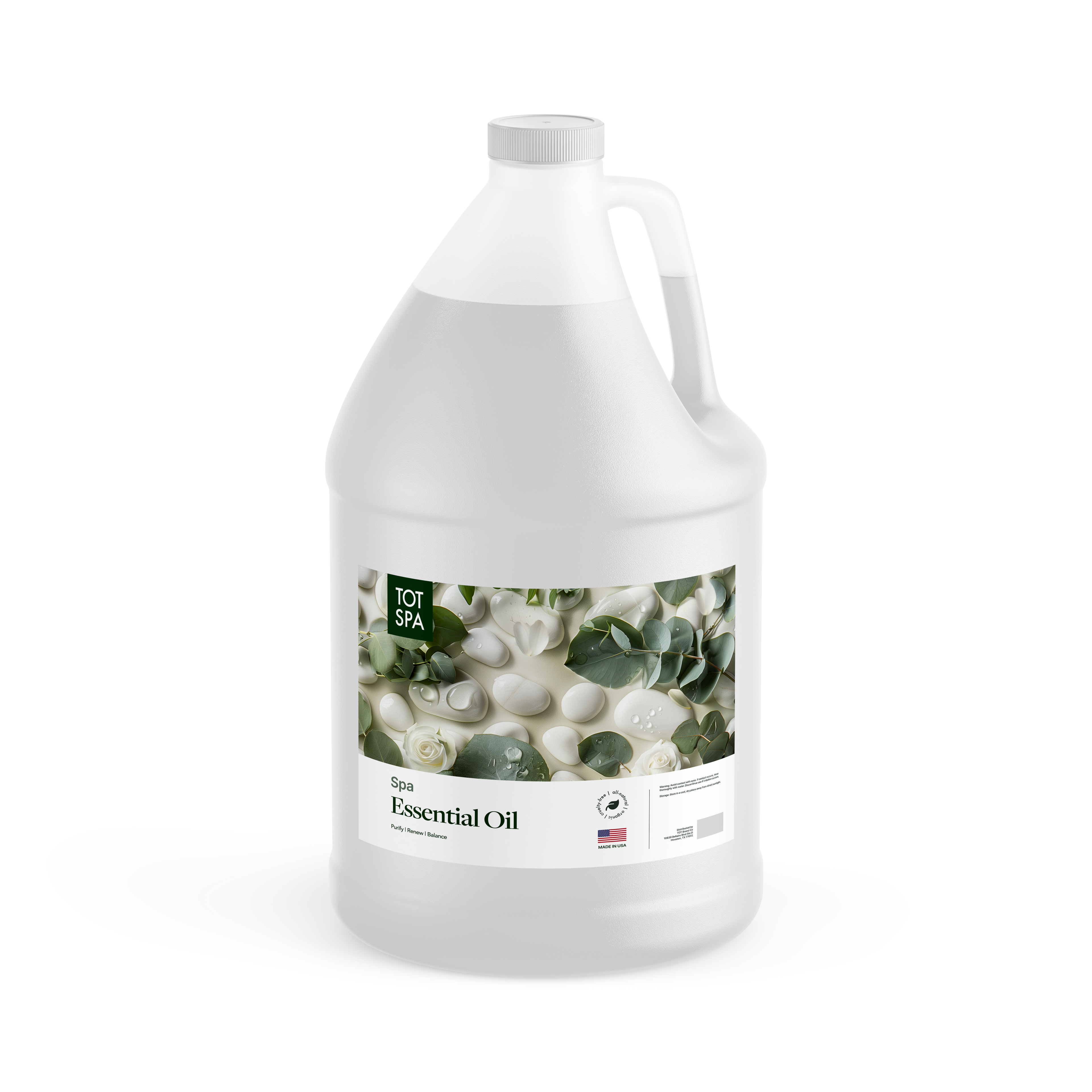 TOT Spa Essential Oil Spa 1 Gallon