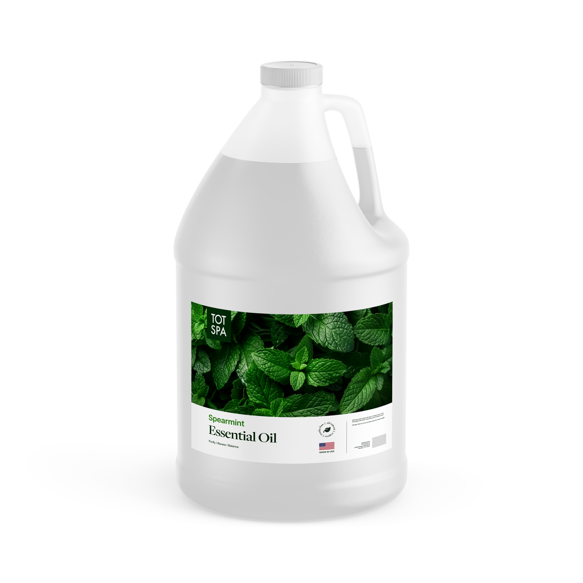 TOT Spa Essential Oil Spearmint 1 Gallon
