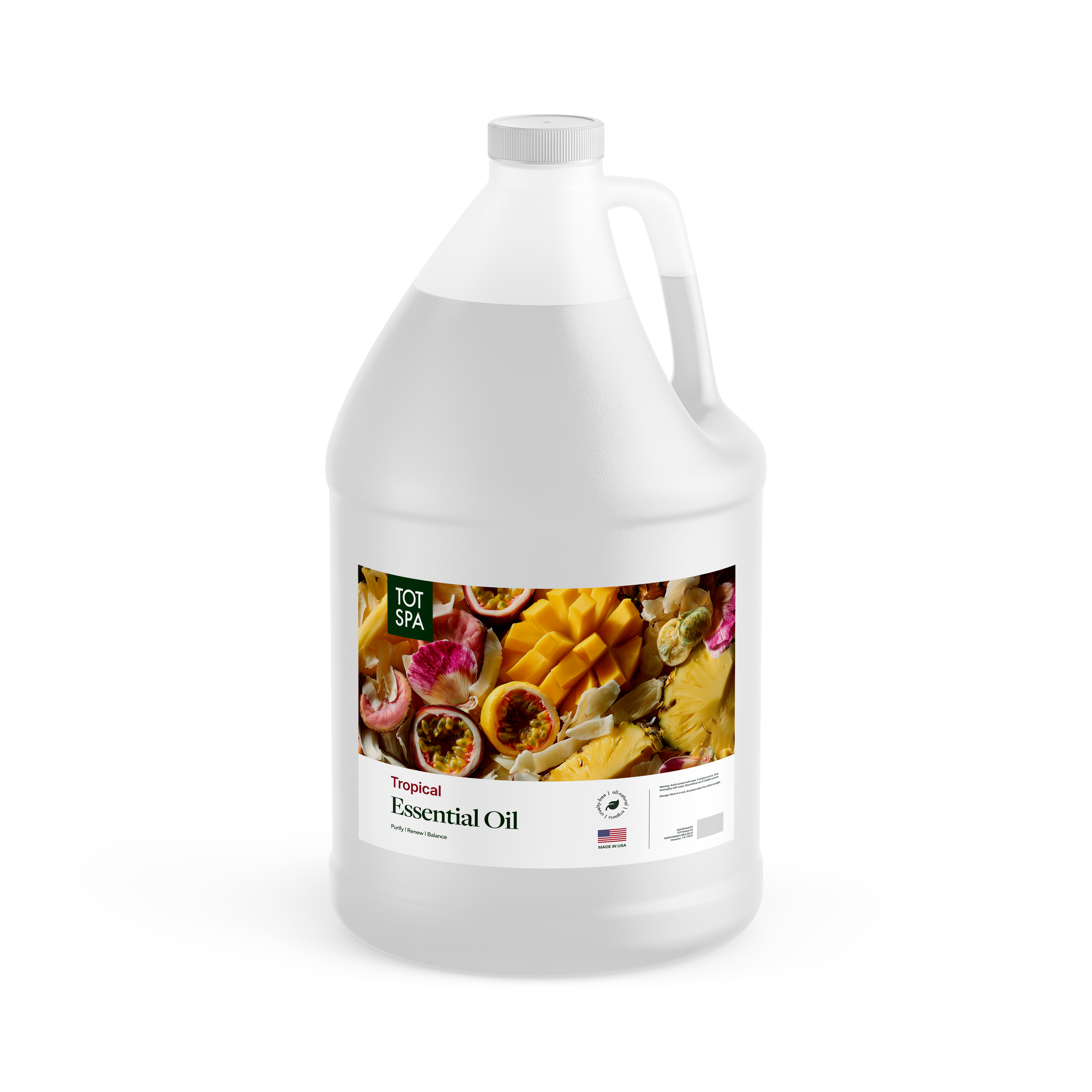 TOT Spa Essential Oil Tropical 1 Gallon