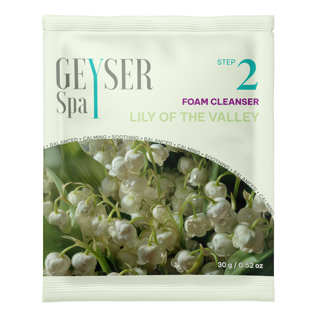Geyser Spa Lily of the Valley Step 2 Foam Cleanser pouch