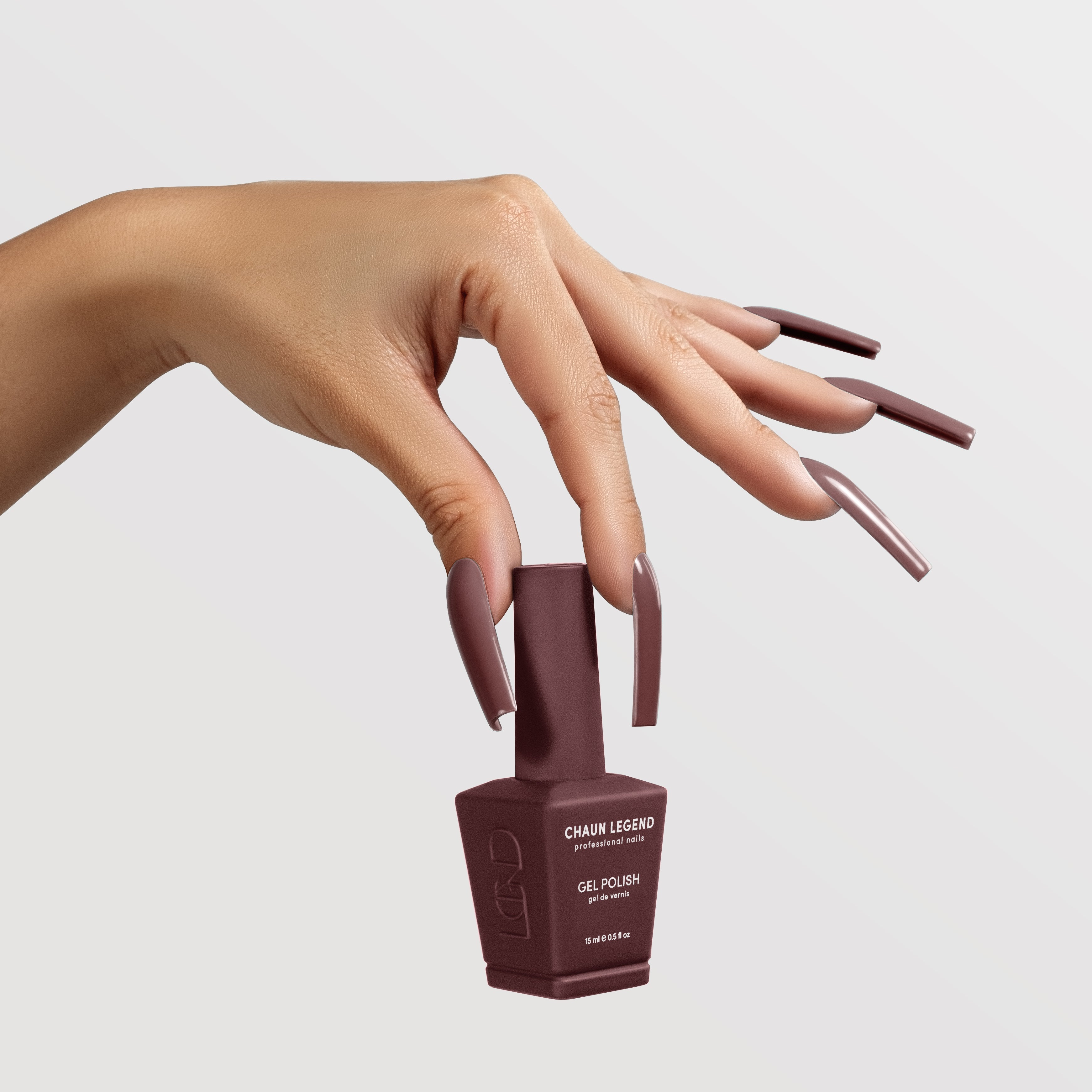 Chaun Legend Gel Polish Gothic Plum (LG-5075) — swatch