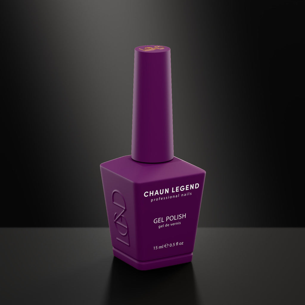 Chaun Legend Gel Polish Poison Plum (LG-5187) — bottle