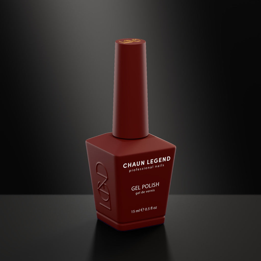 Chaun Legend Gel Polish Ryana's Red Kiss (LG-5207) — bottle