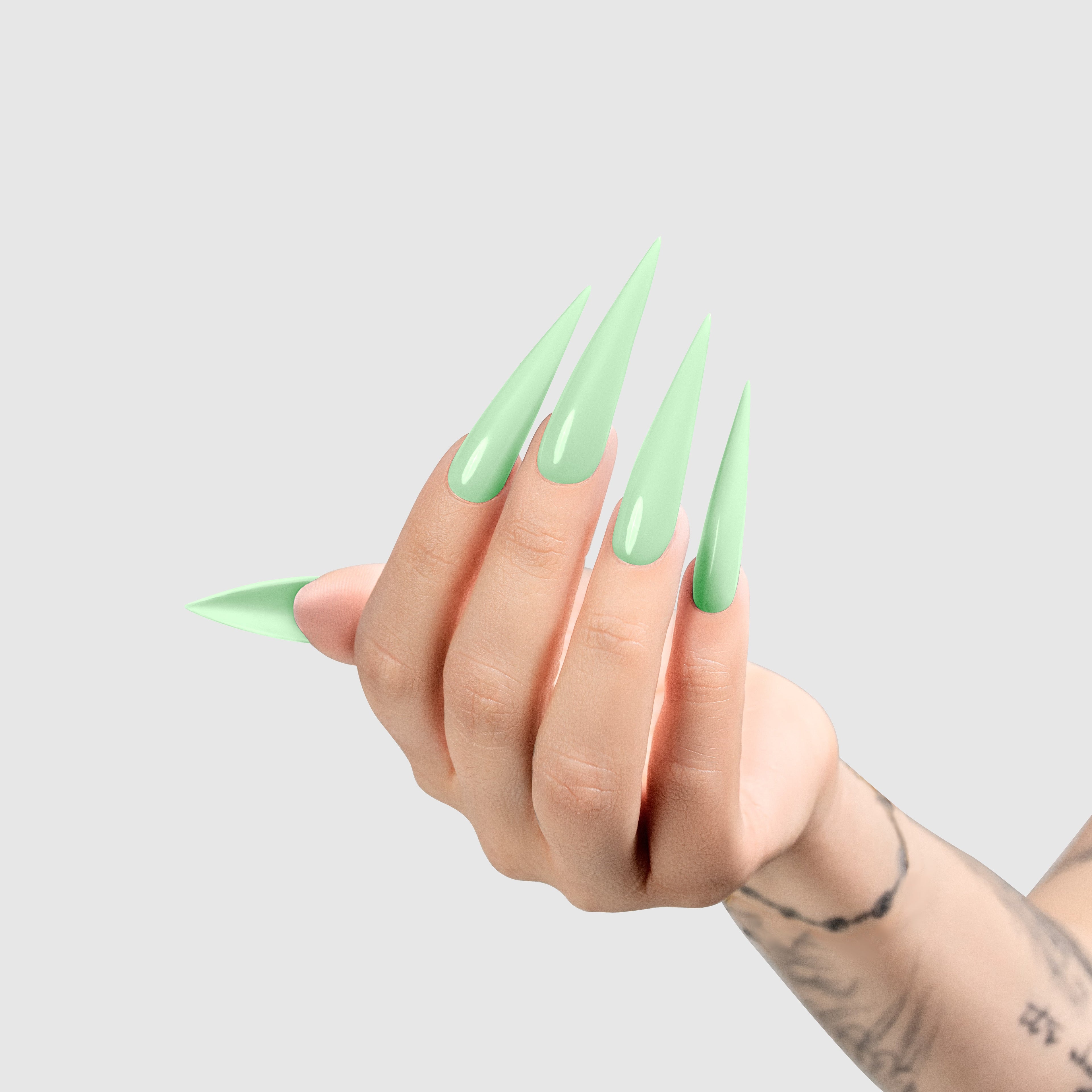 Chaun Legend Gel Polish Spearmint Secrets (LG-5134) — swatch