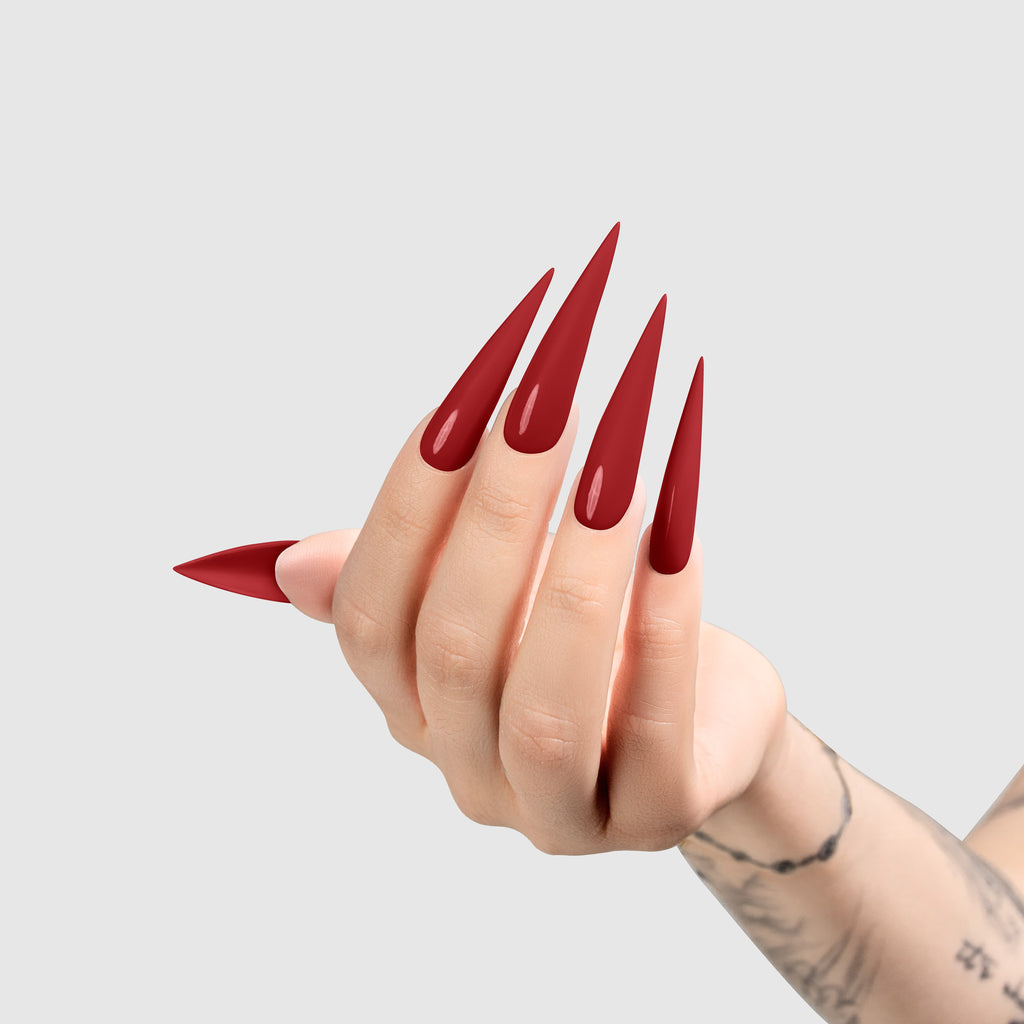 Chaun Legend Gel Polish Red Hot Ridley (LG-5211) — swatch