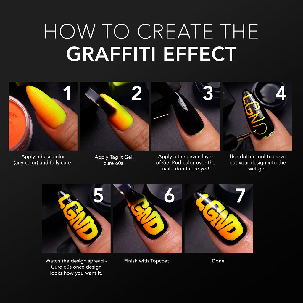 Chaun Legend Graffiti Gel Nail Art Kit