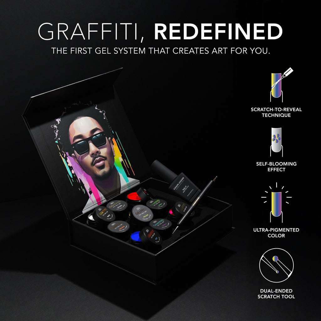Chaun Legend Graffiti Gel Nail Art Kit