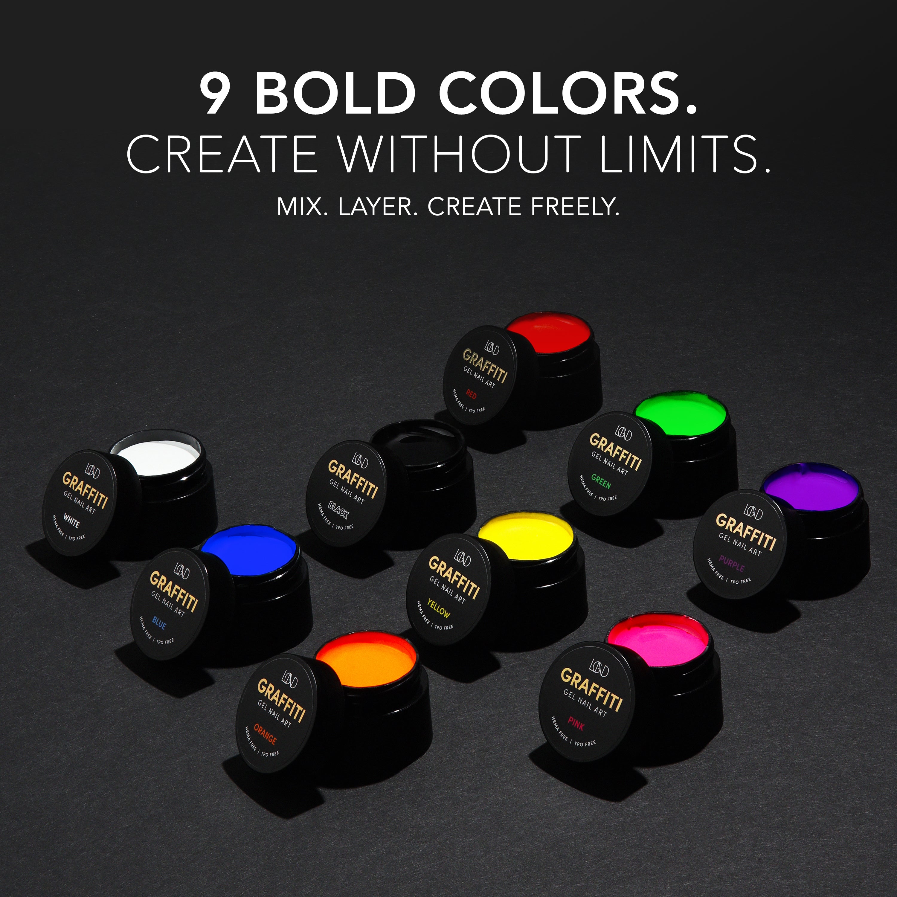 Chaun Legend Graffiti Gel Nail Art Kit
