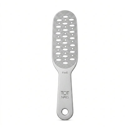 TOT NAILS Stainless Steel Dual-Sided Foot File