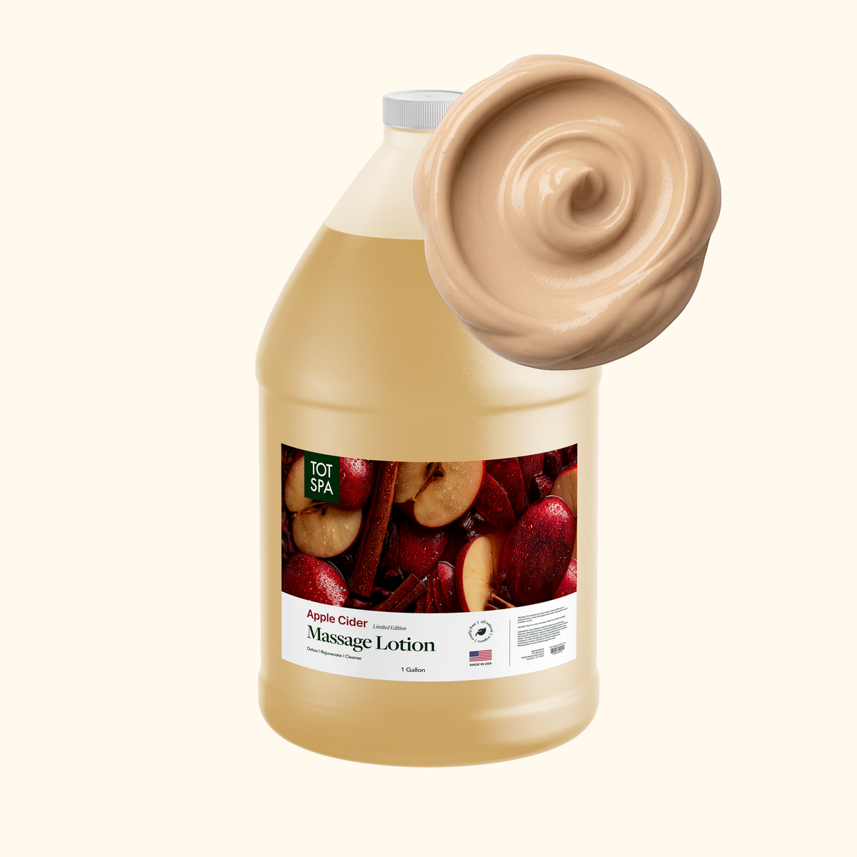 TOT Massage Lotion Apple Cider 1G