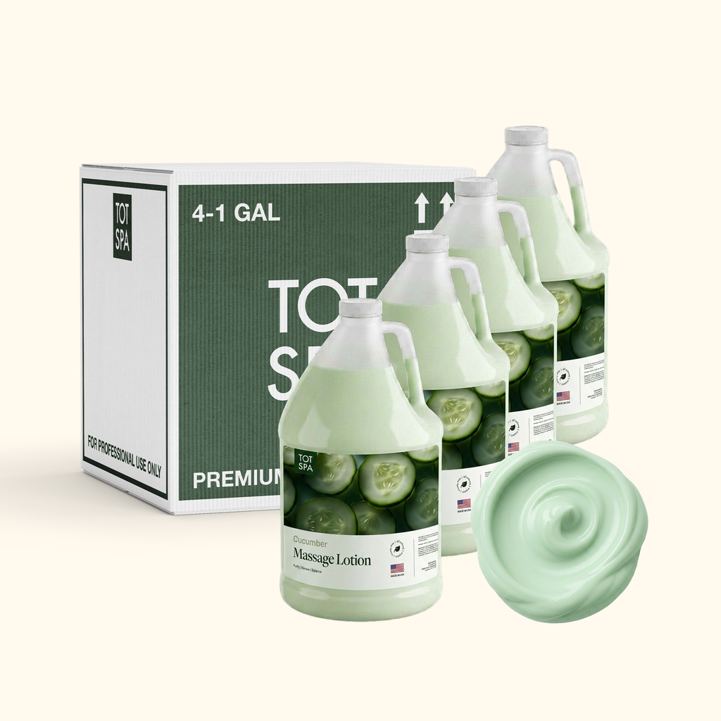 TOT Massage Lotion Cucumber 1 Gallon Case