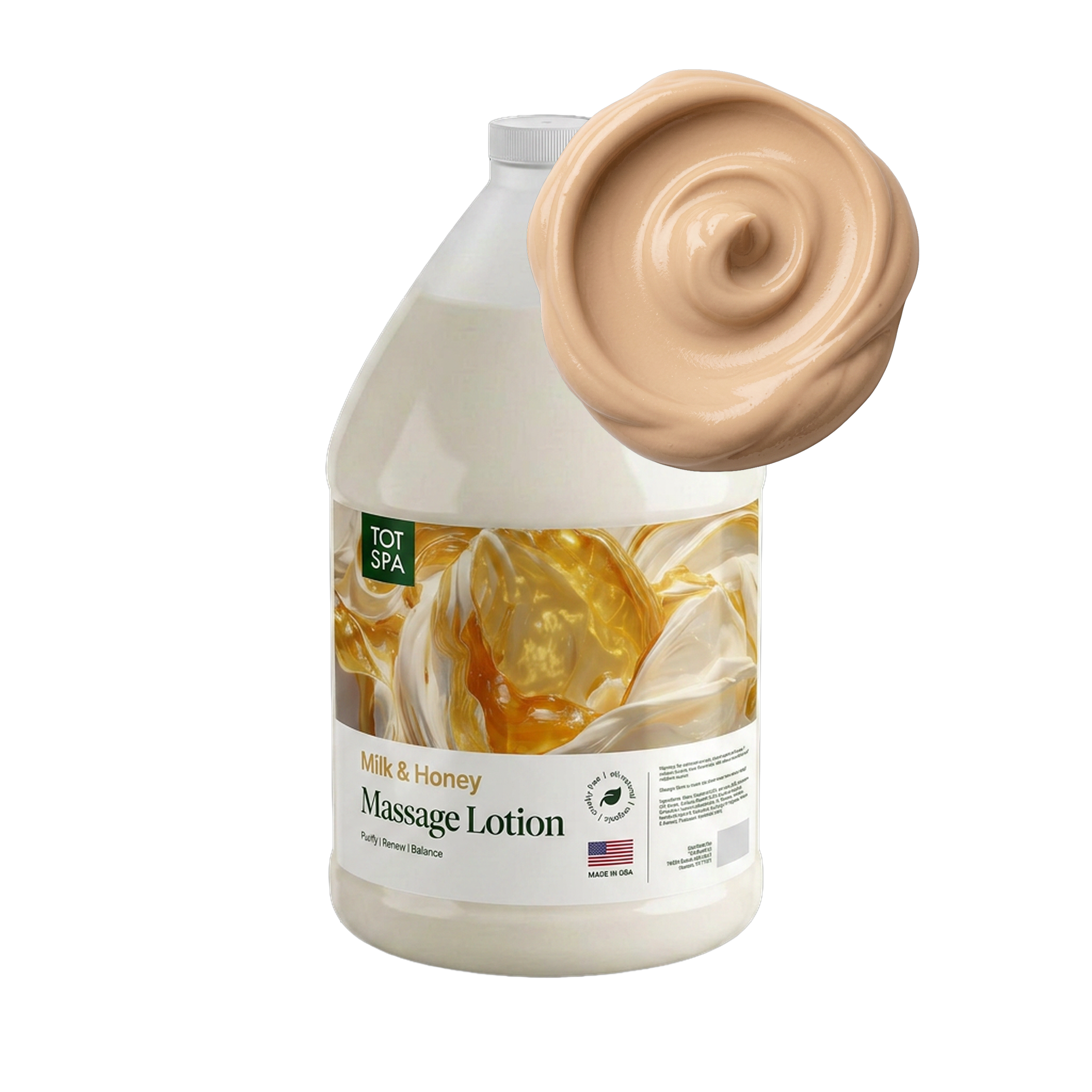 TOT Massage Lotion Milk & Honey 1G Case