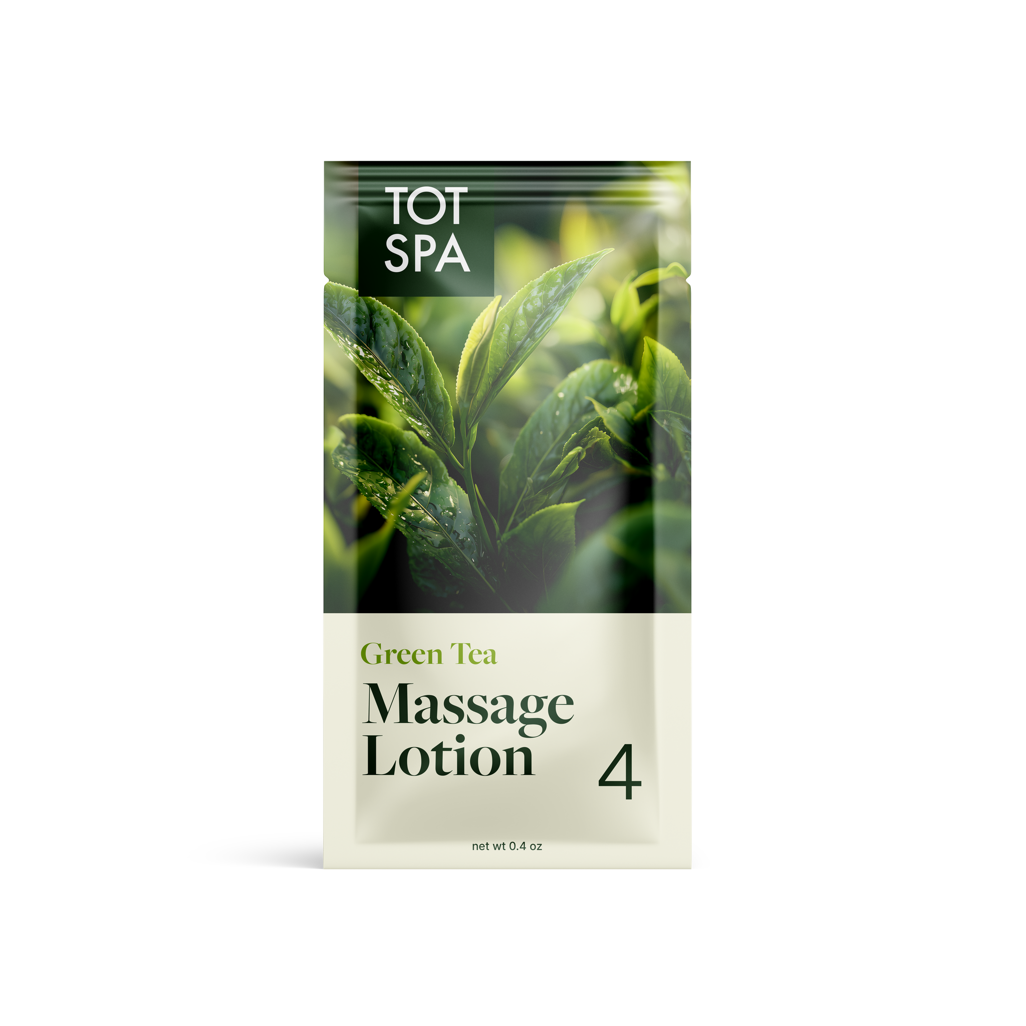 TOT Massage Lotion Green Tea Pouch 300 PC