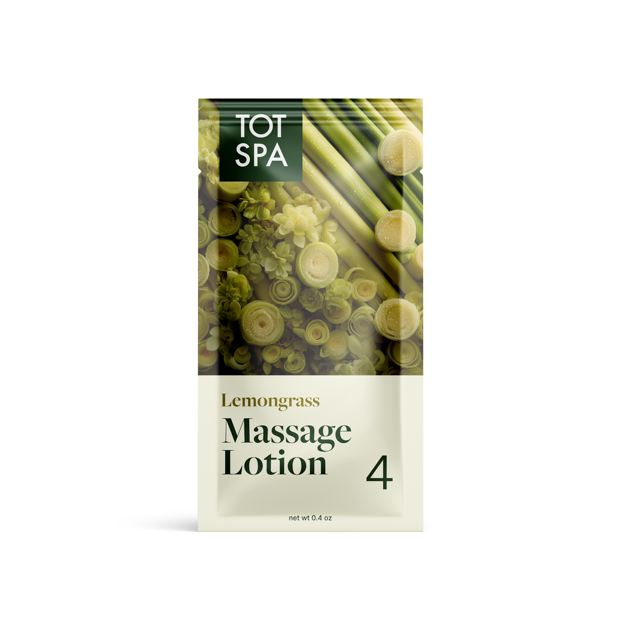 TOT Massage Lotion Lemongrass Pouch 300 PC