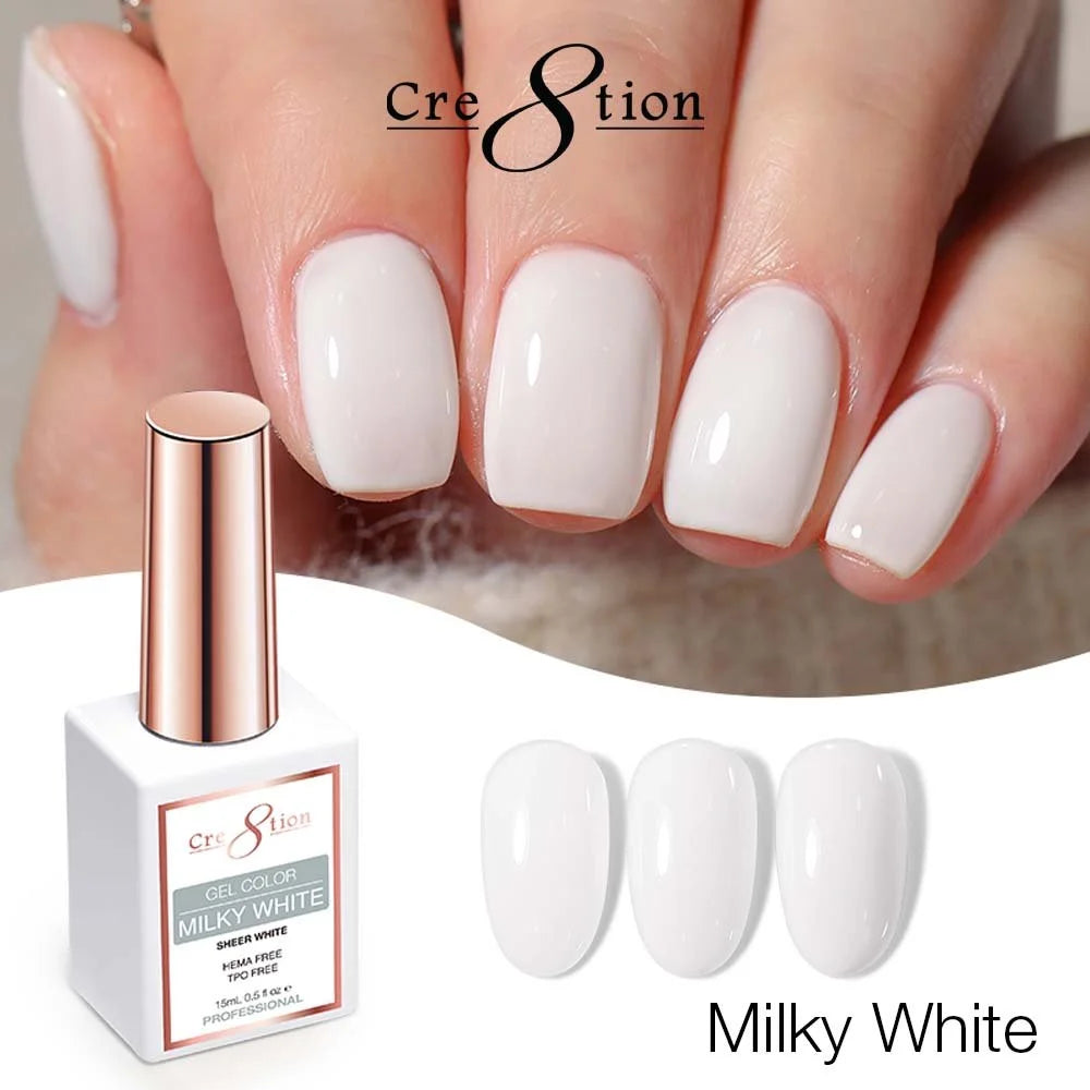 Cre8tion Gel Color Milky White