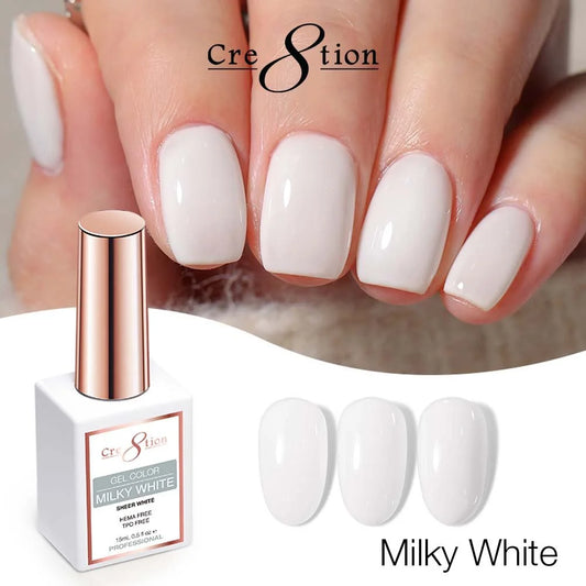 Cre8tion Gel Color Milky White