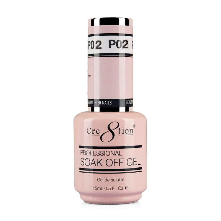 CRE8TION CRYSTAL PINK PROFESSIONAL SOAK OFF GEL