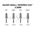CRE8TION SILVER SMALL TAPERED 3/32"
