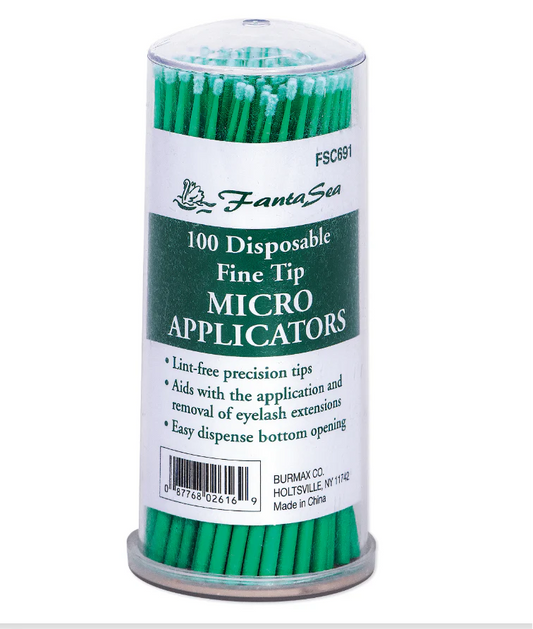 100 Disposable Fine Tip Micro Applicator