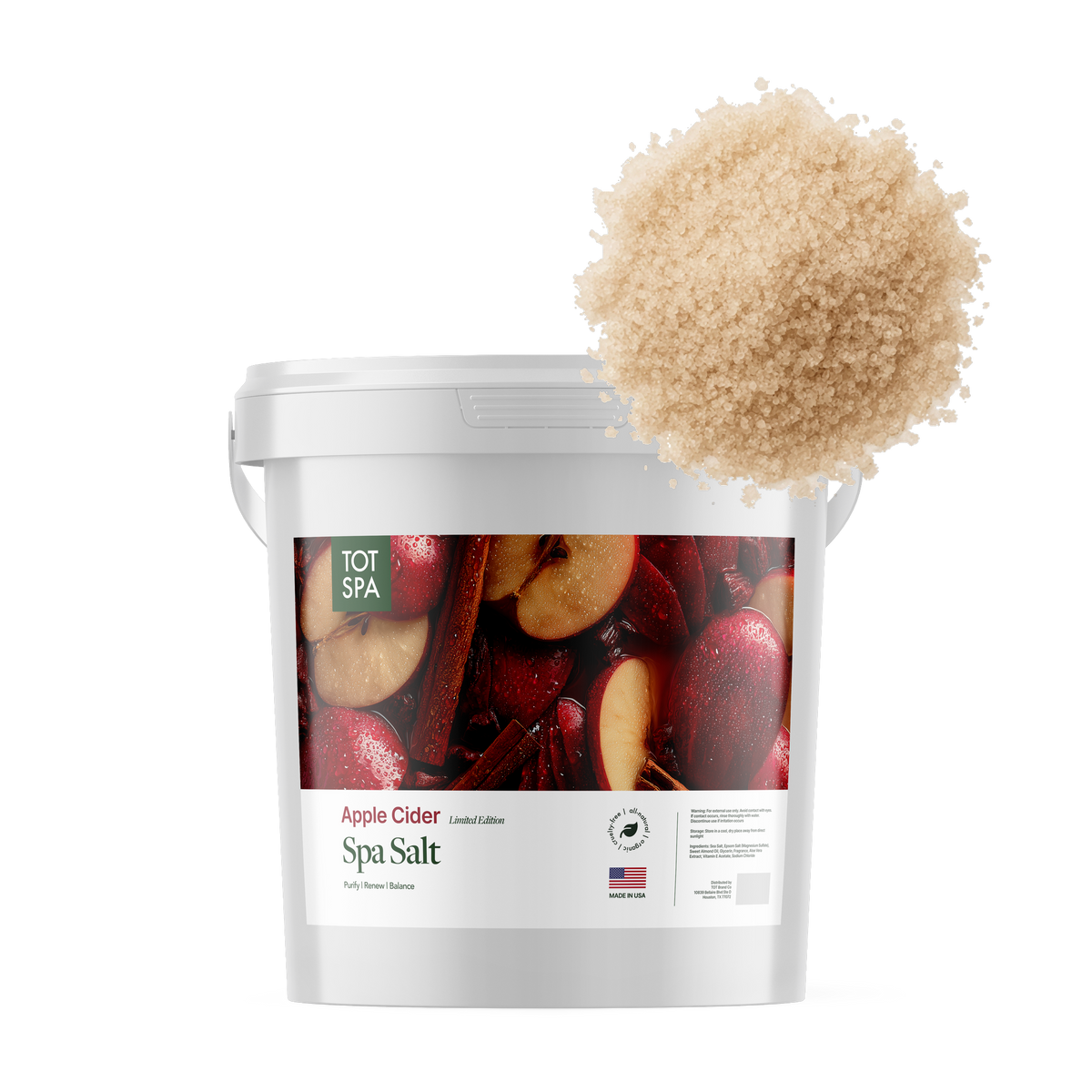 TOT Spa Salt Apple Cider 5G