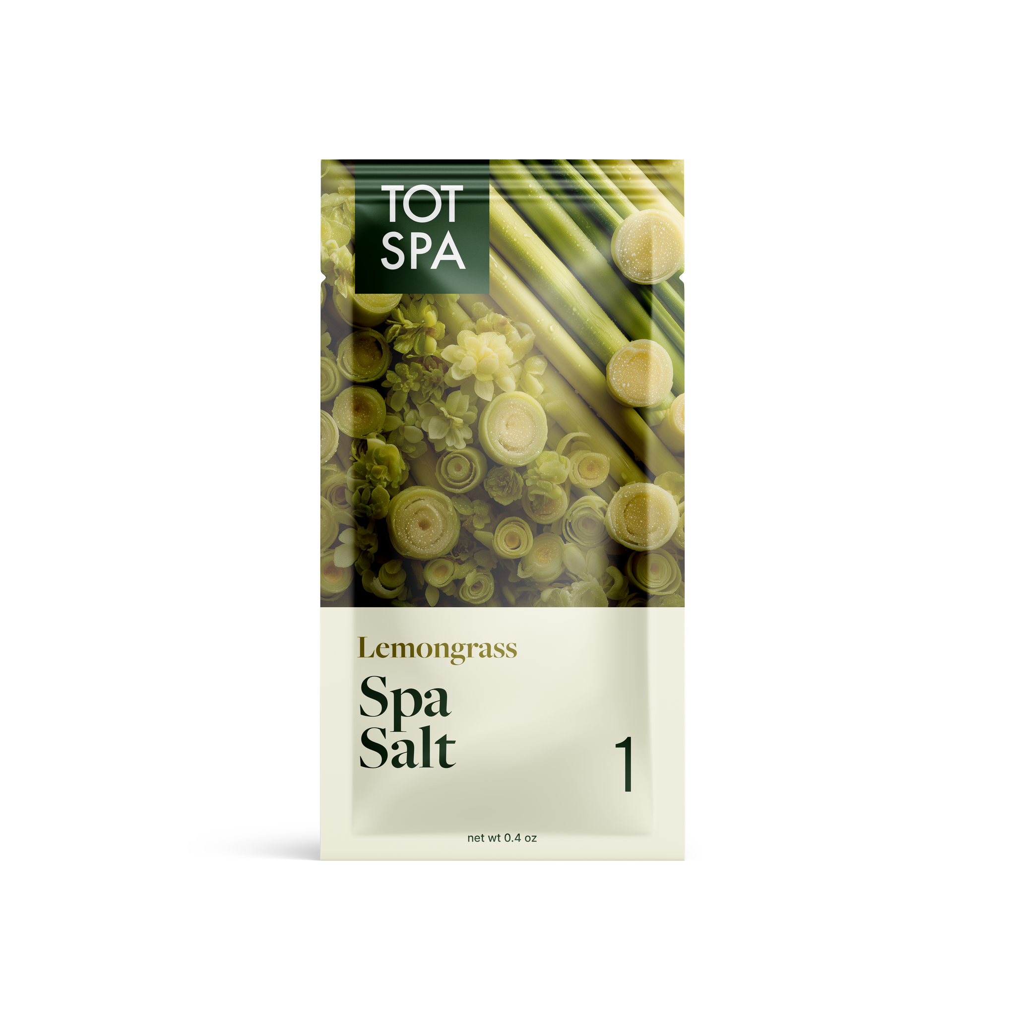 TOT Spa Salt Lemongrass Pouch 300 PC