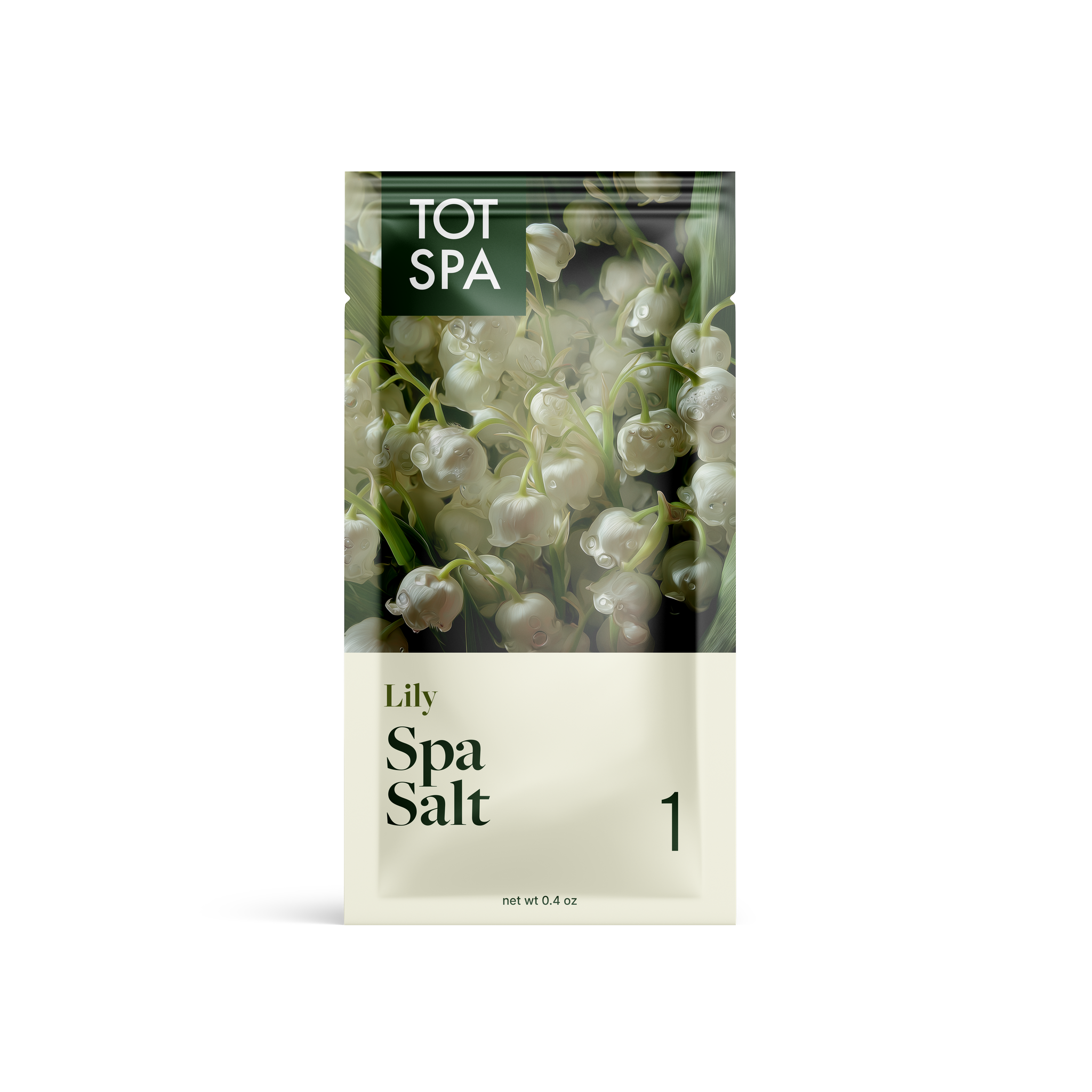 TOT Spa Salt Lily of the Valley Pouch 300 PC