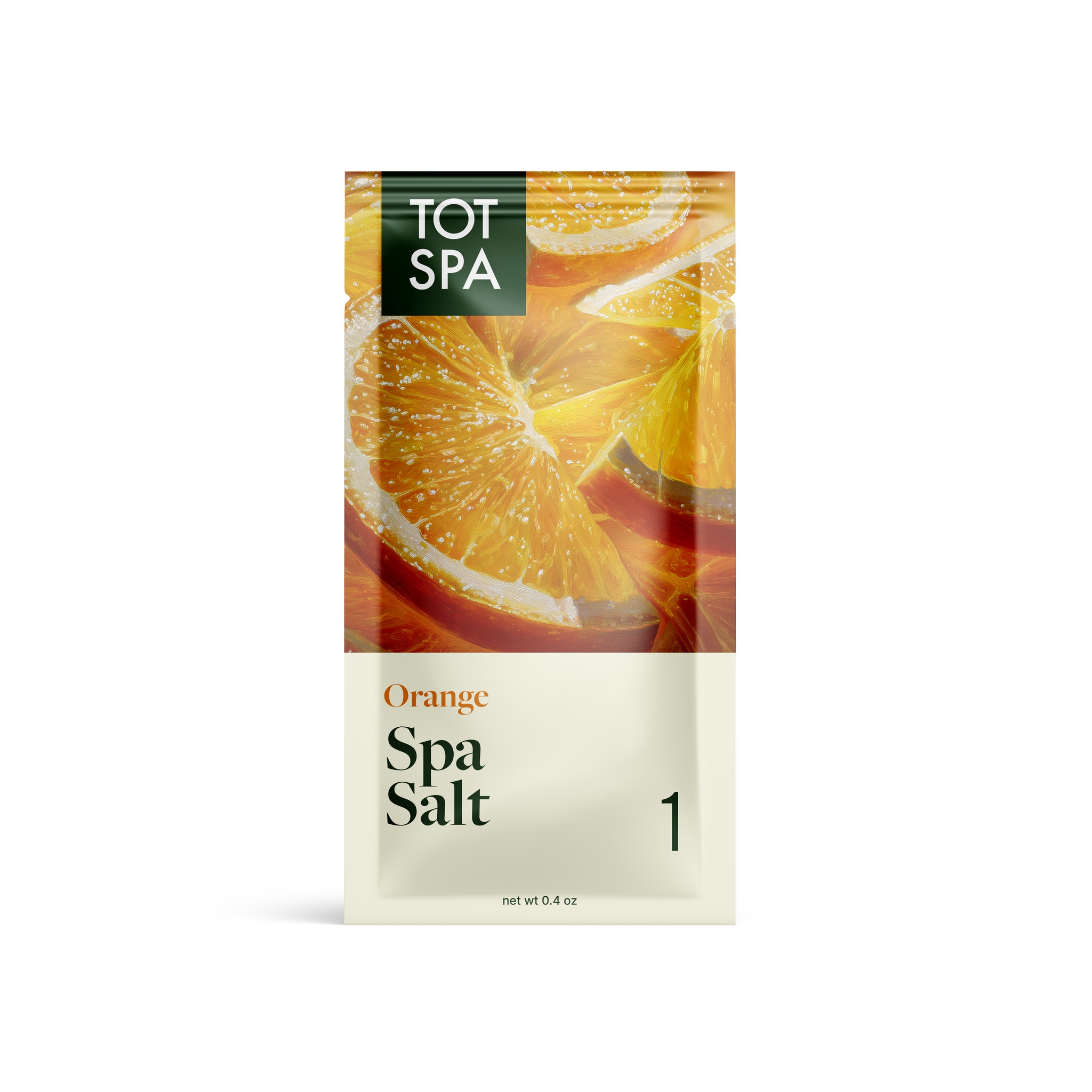 TOT Spa Salt Orange Pouch 300 PC