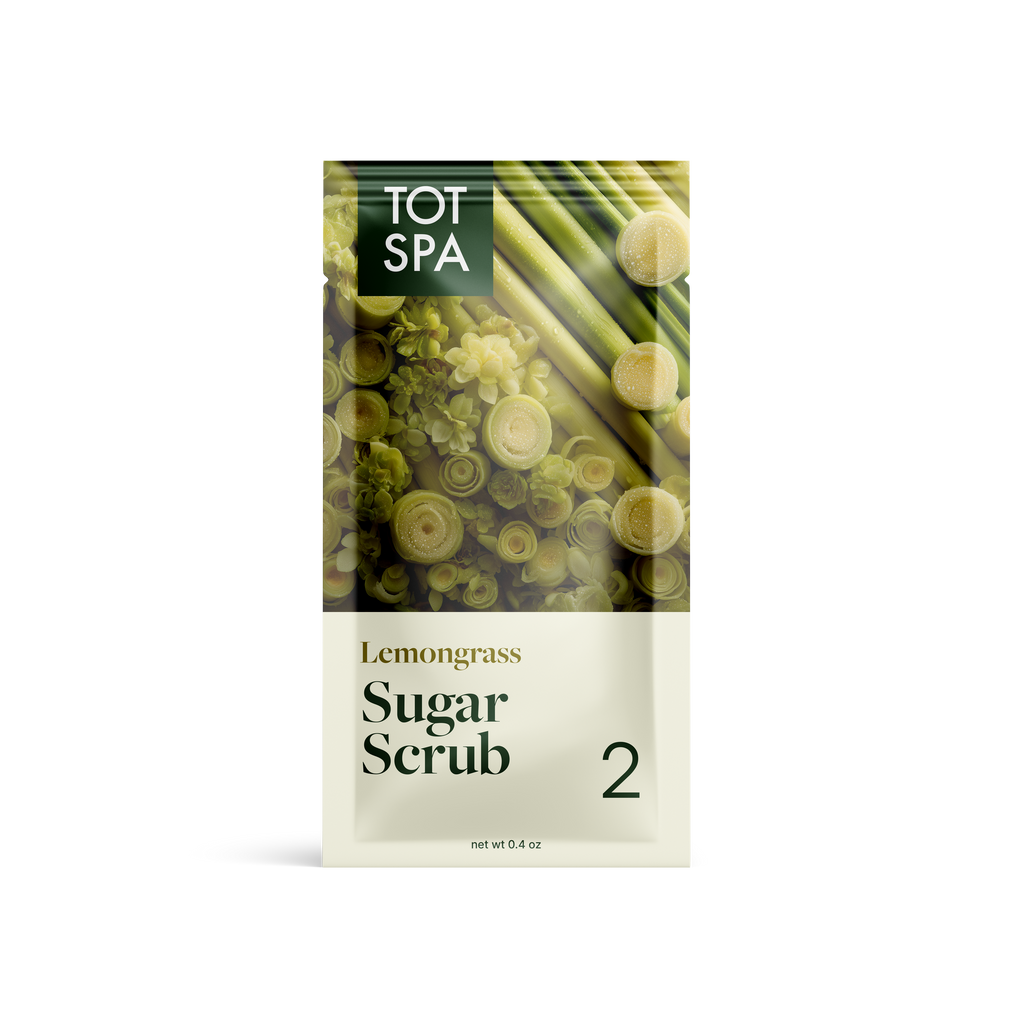 TOT Sugar Scrub Lemongrass Pouch 300 PC