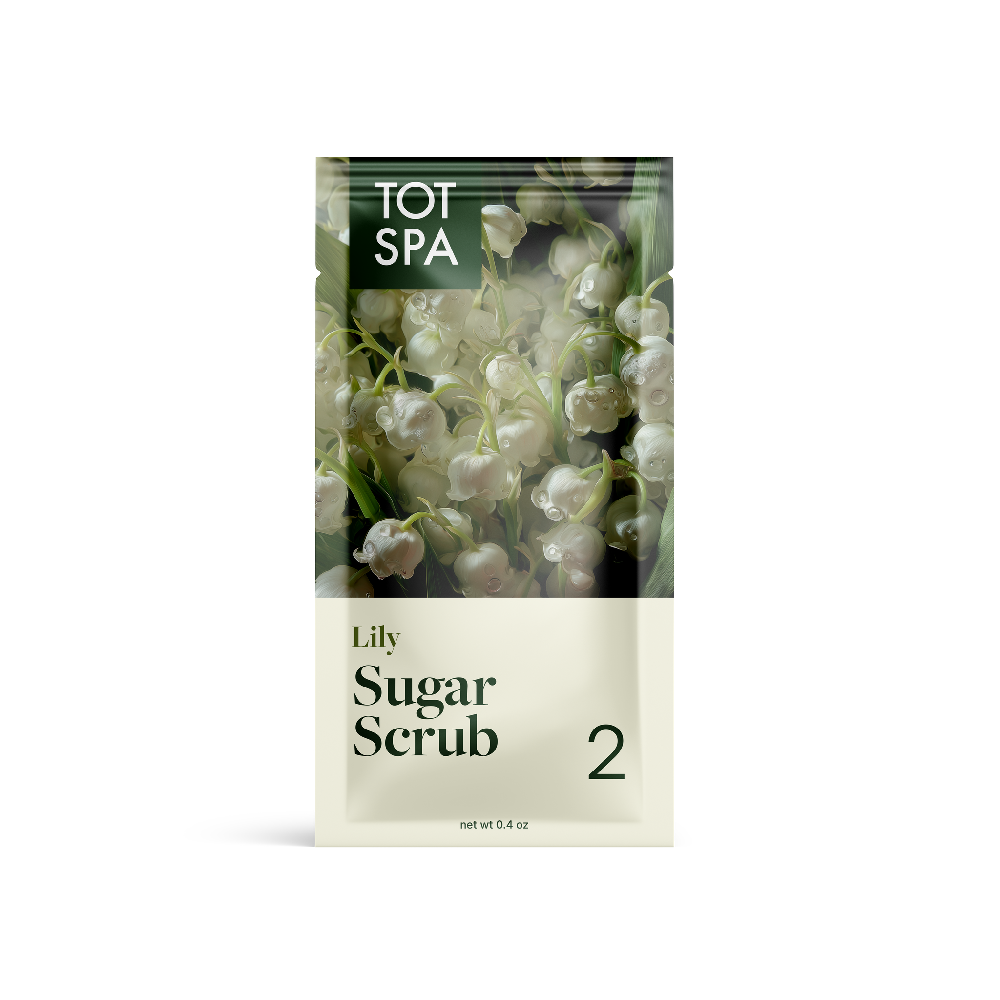 TOT Sugar Scrub Lily of the Valley Pouch 300 PC