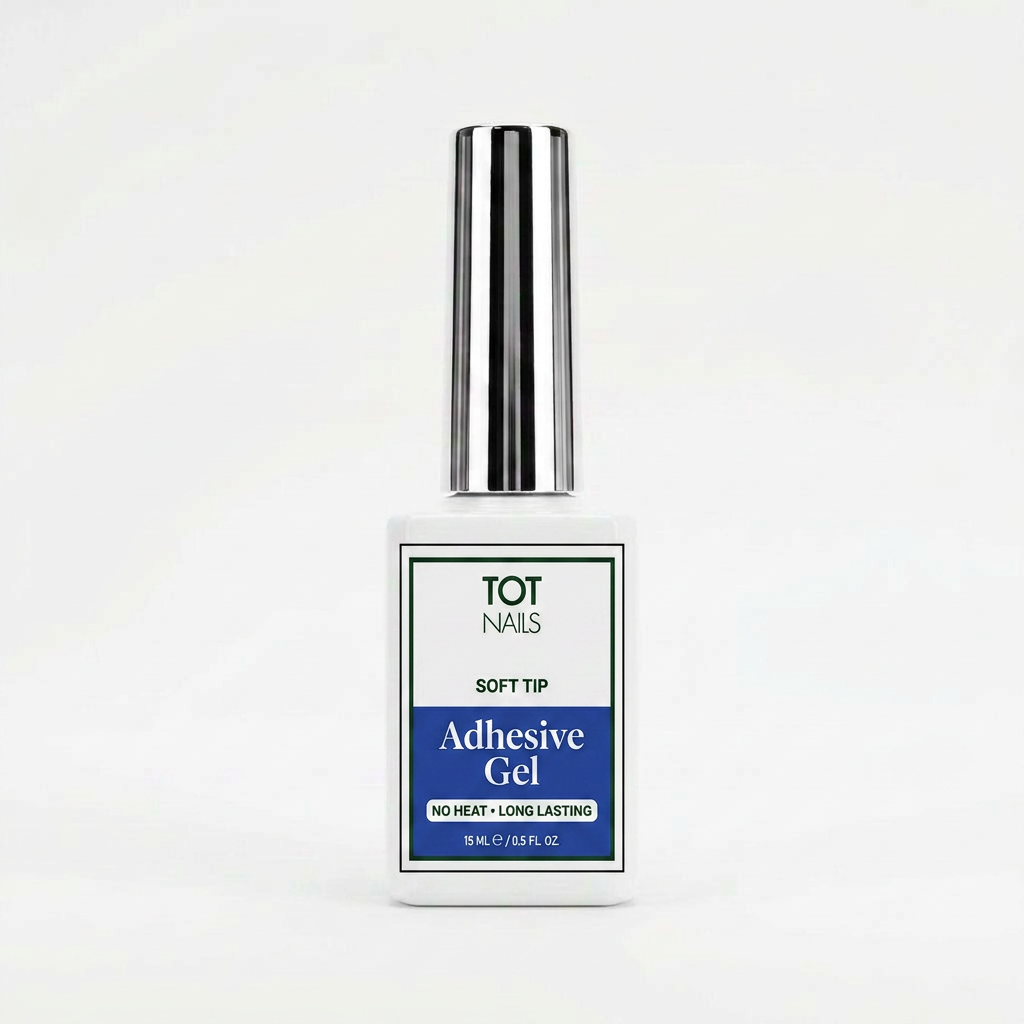 TOT NAILS Soft Tip Adhesive Gel 15 ML