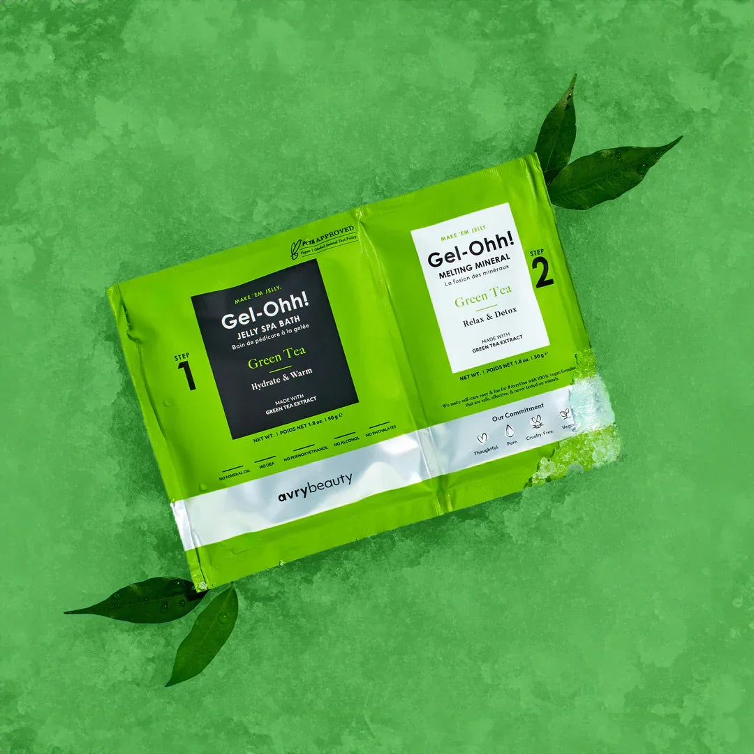 Avry Beauty Jelly Spa Kit Green Tea 1 Kit