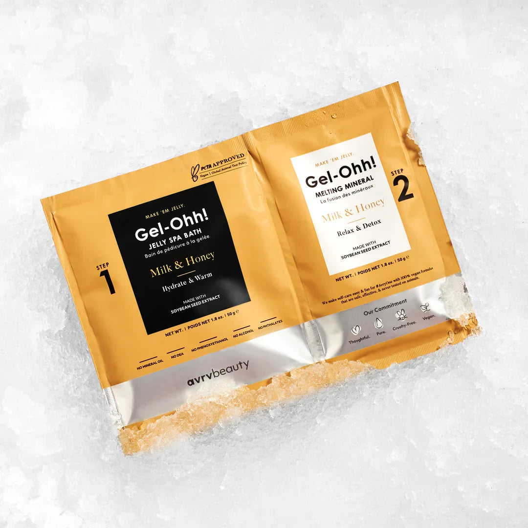 Avry Beauty Jelly Spa Kit Milk & Honey 1 Kit