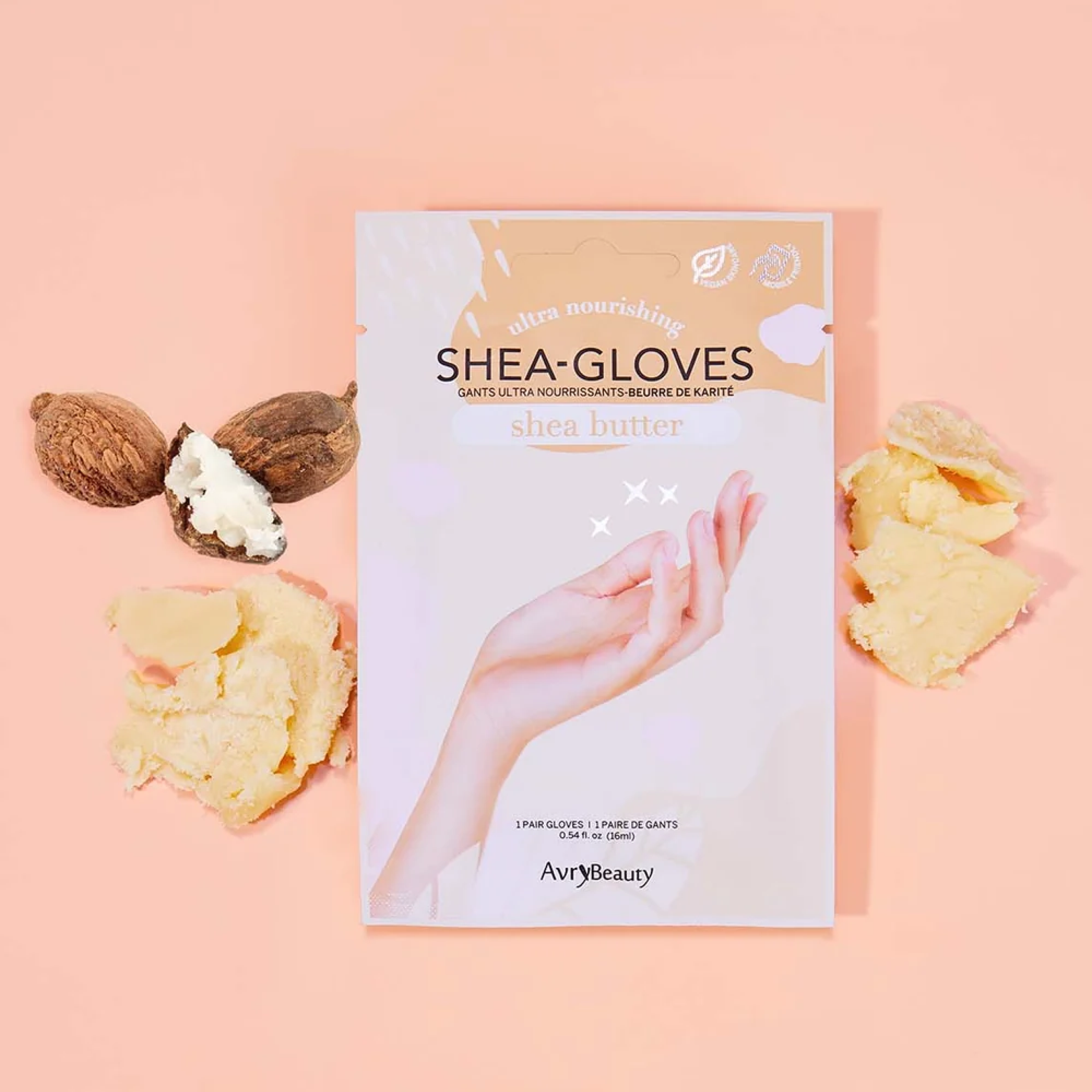 Avry Beauty Shea-Gloves Shea Butter single pack