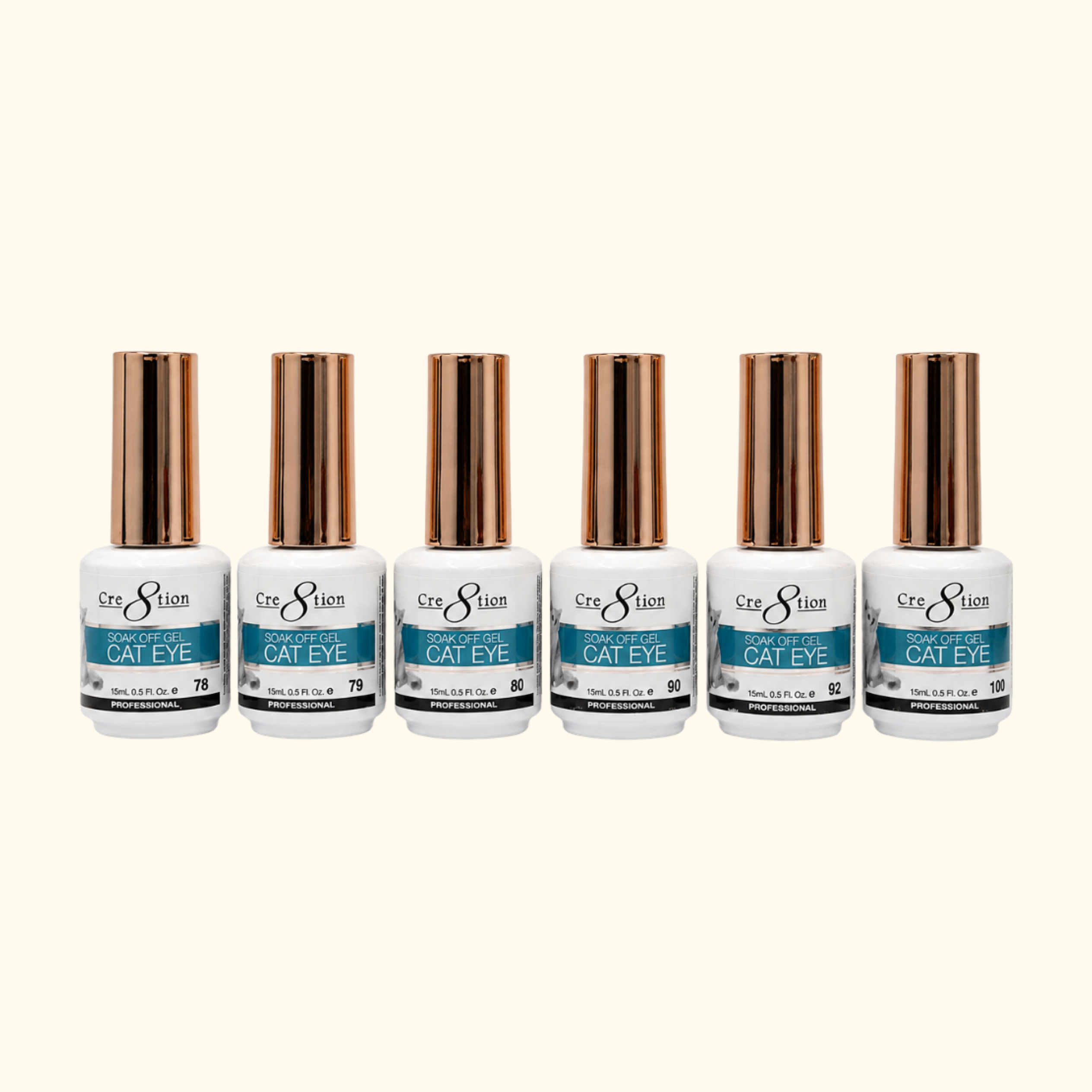 CRE8TION SOAK OFF GEL CAT EYE