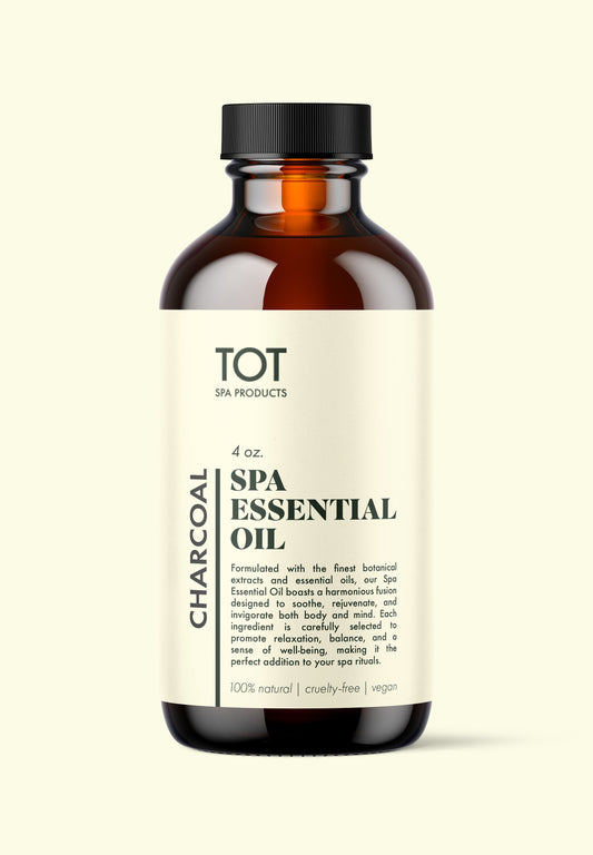 TOT Spa Essential Oil Charcoal 4 oz