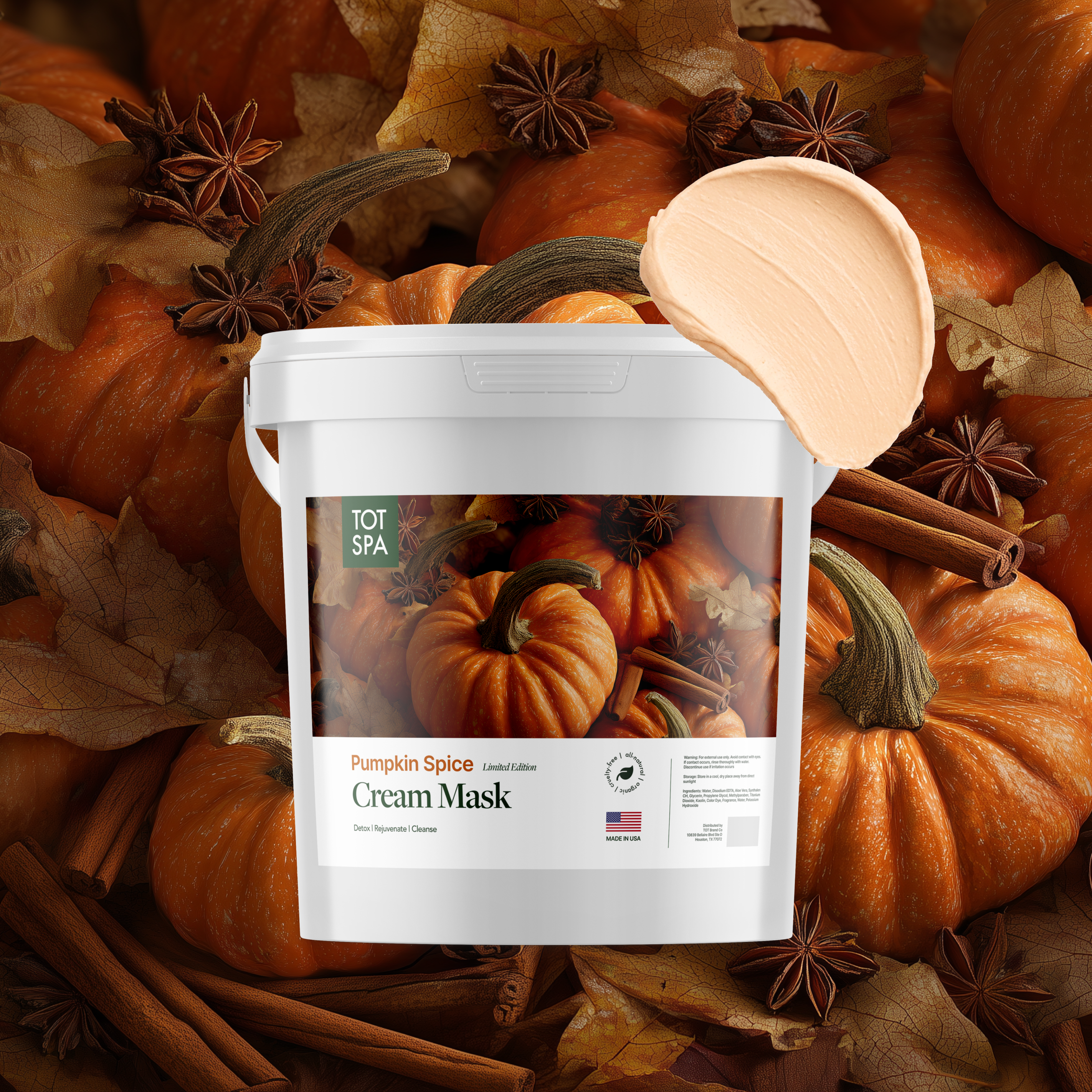 Pumpkin Spice Pedi Spa Combo