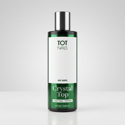 TOT NAILS Crystal Top 8 OZ Refill