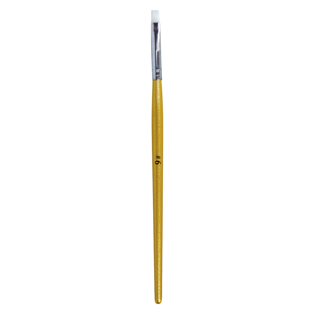 DL Pro #6 flat gel nail brush