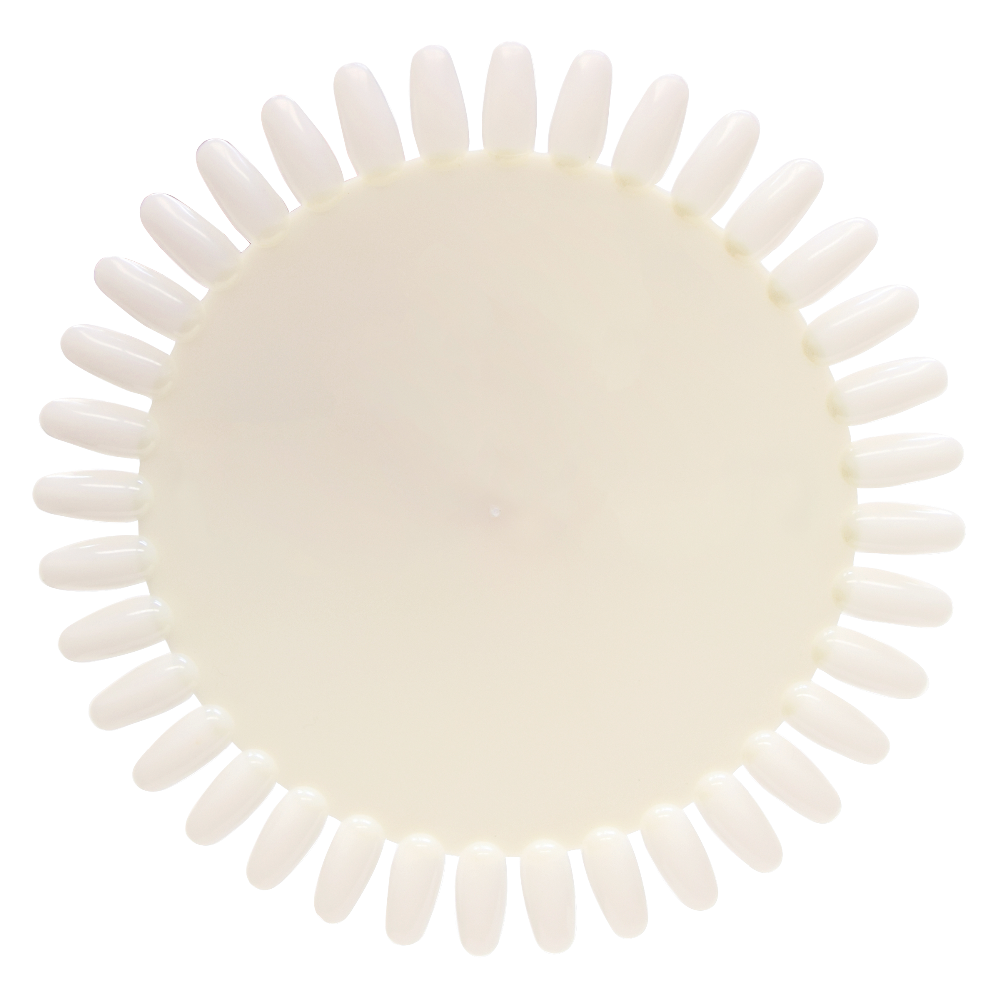 DL Pro nail polish palette wheel with 36 natural-tone display tips