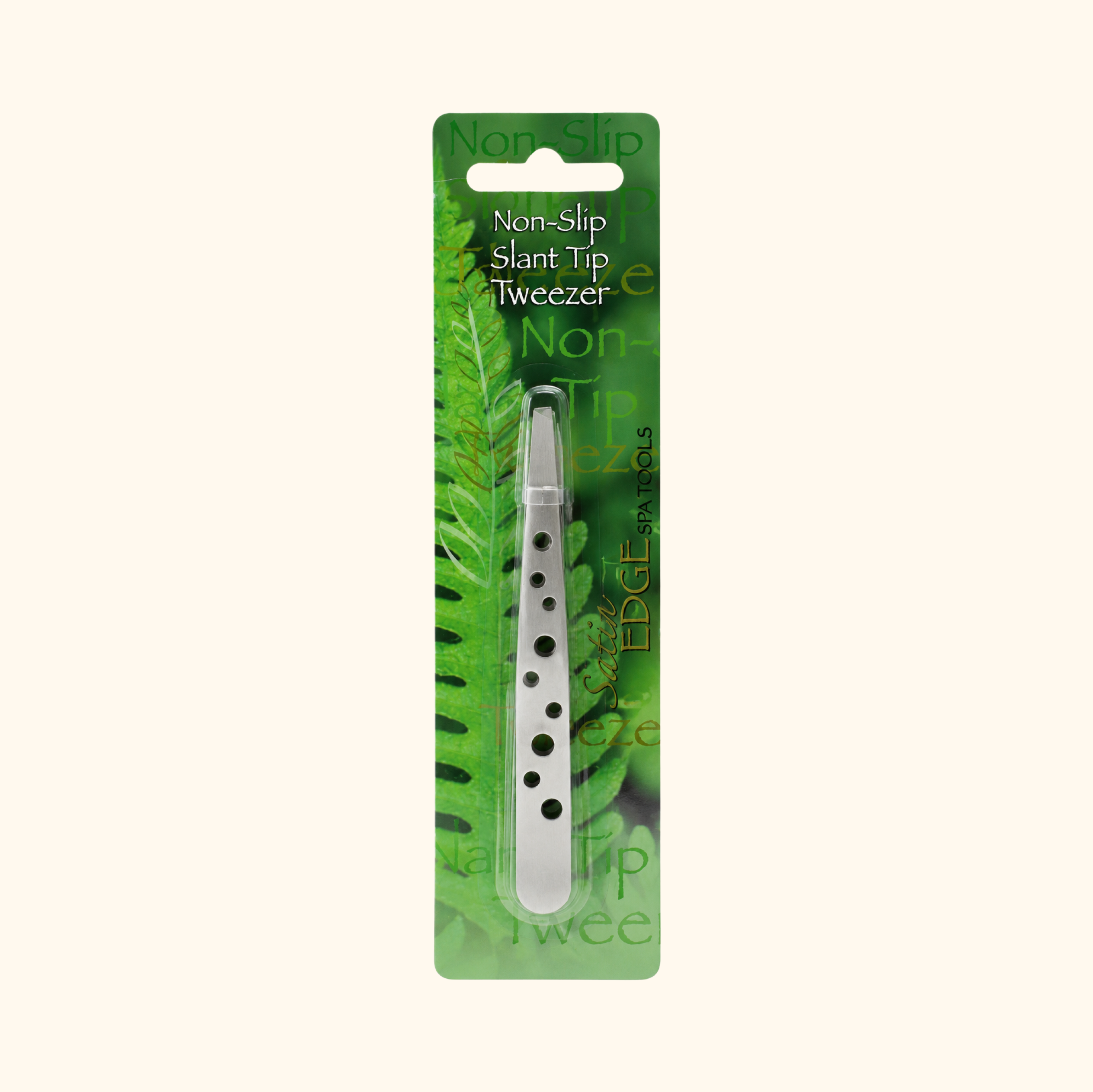 NON-SLIP SLANT TIP TWEEZER
