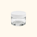 EMPTY GLASS JAR 1.OZ