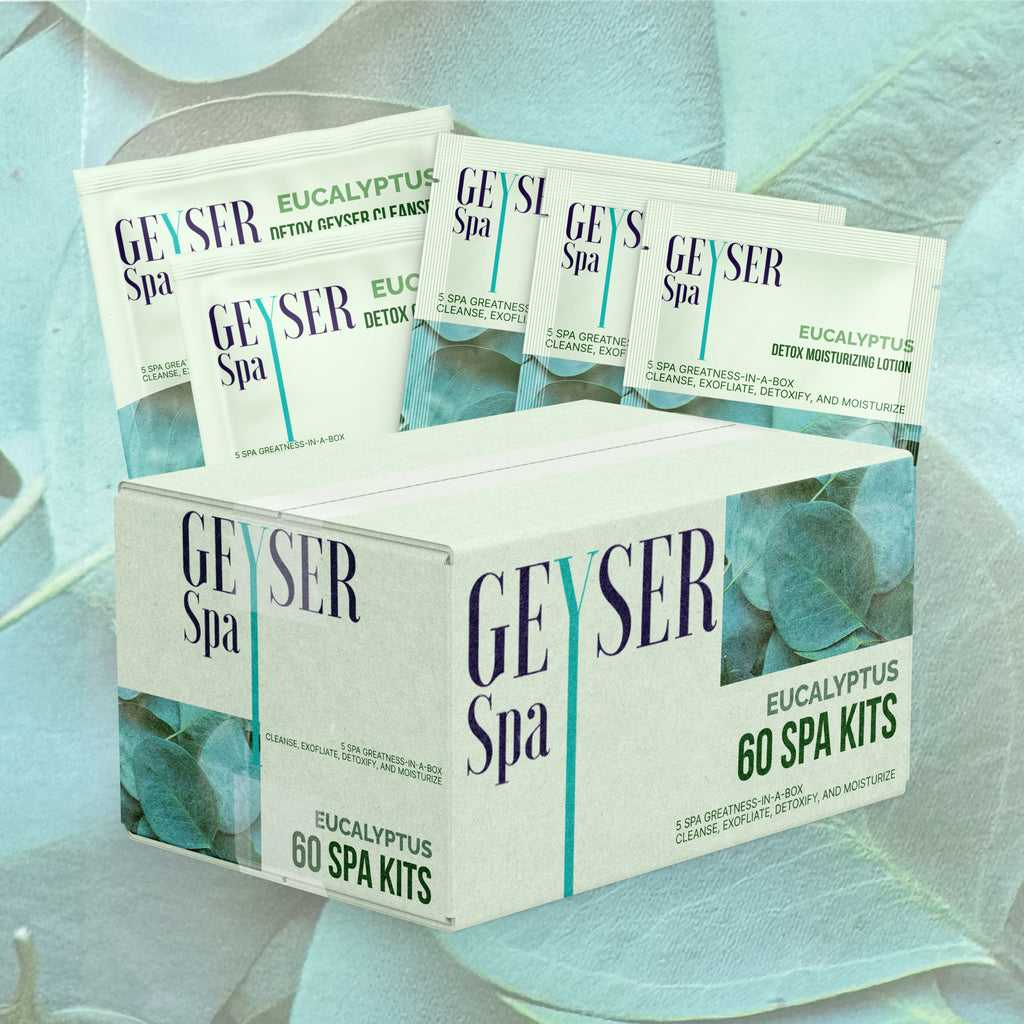Geyser Spa 5 Step Pedicure Kit Eucalyptus