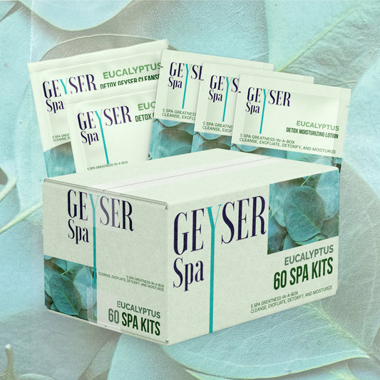 Geyser Spa 5 Step Pedicure Kit Eucalyptus