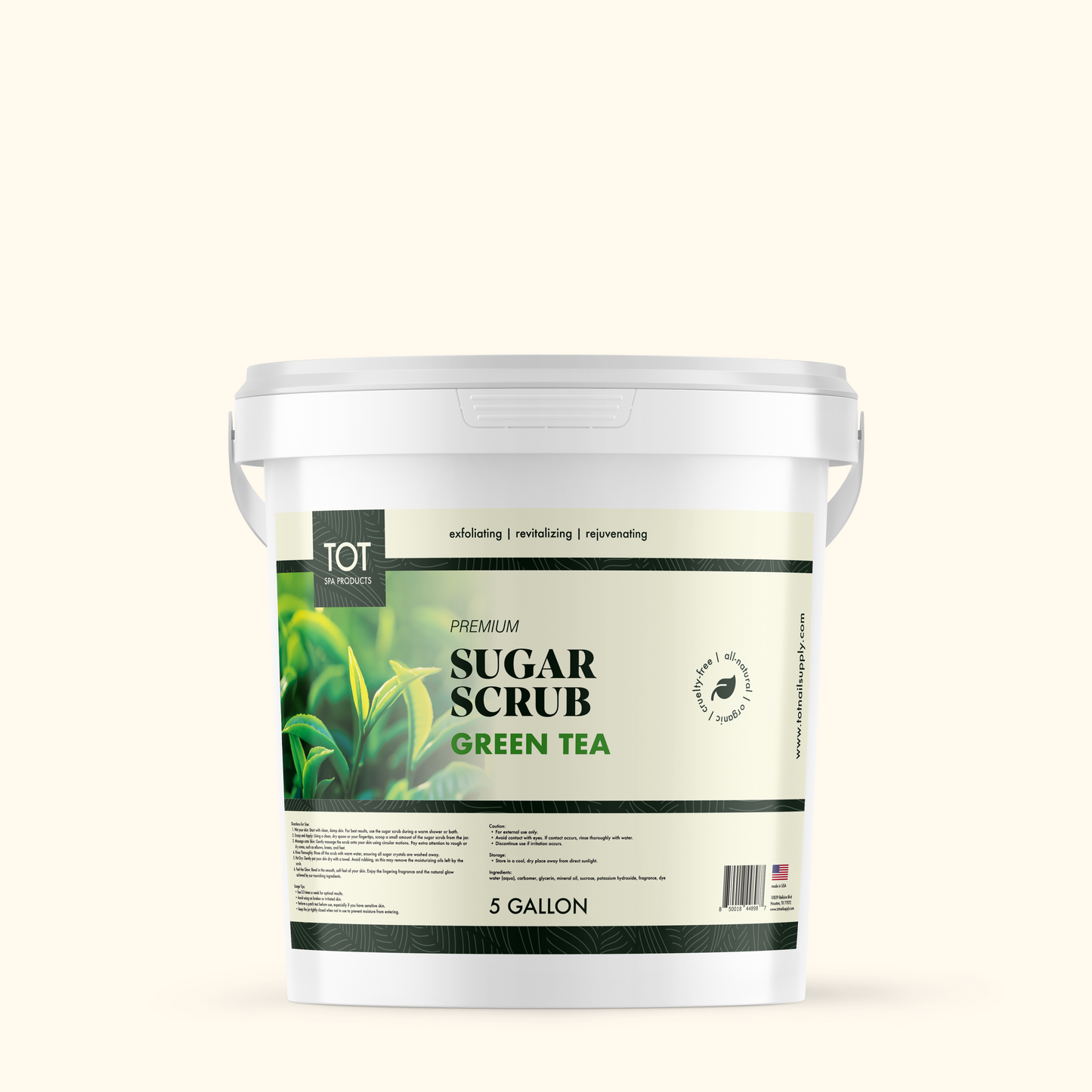 TOT Sugar Scrub Green Tea 1G