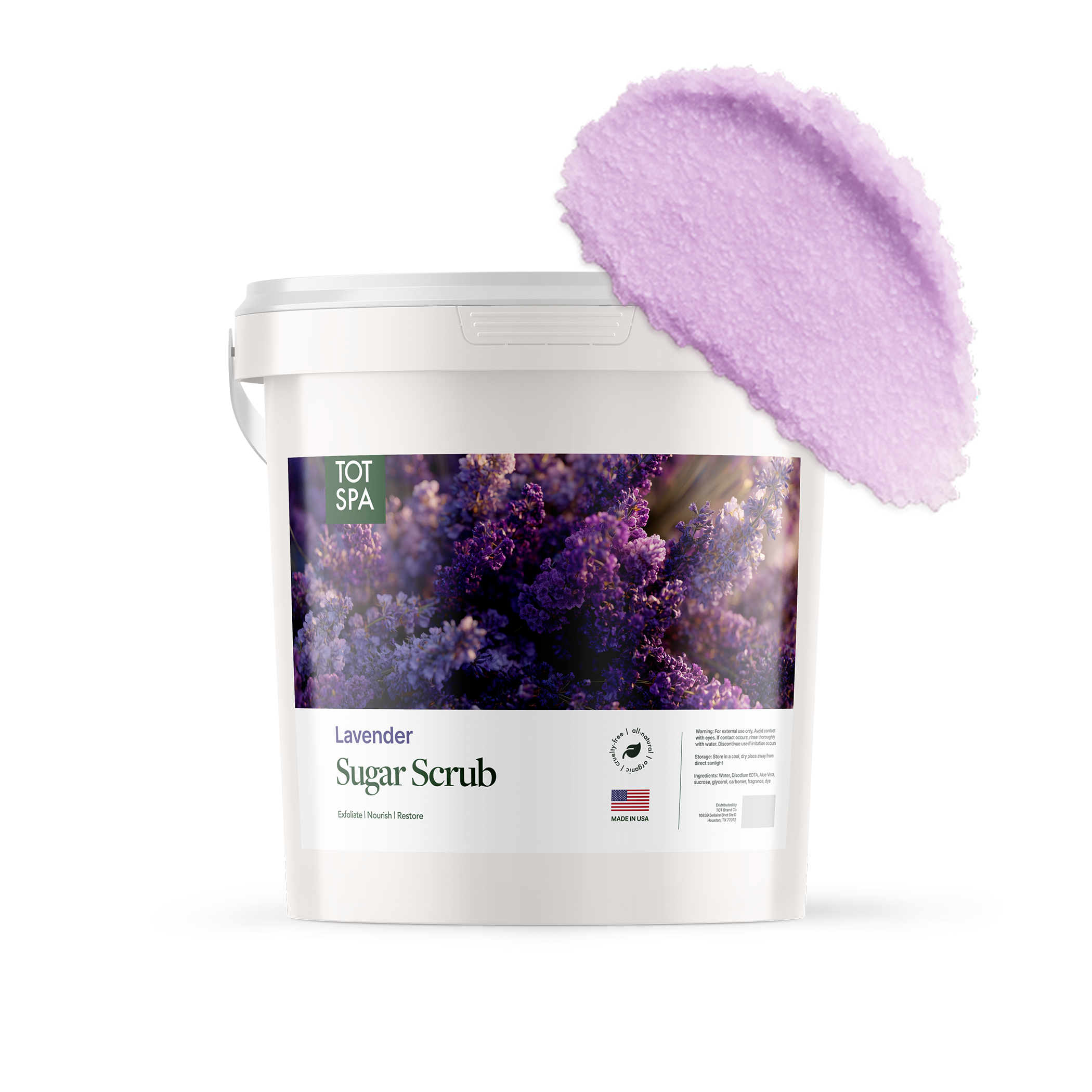 TOT Sugar Scrub Lavender 5G