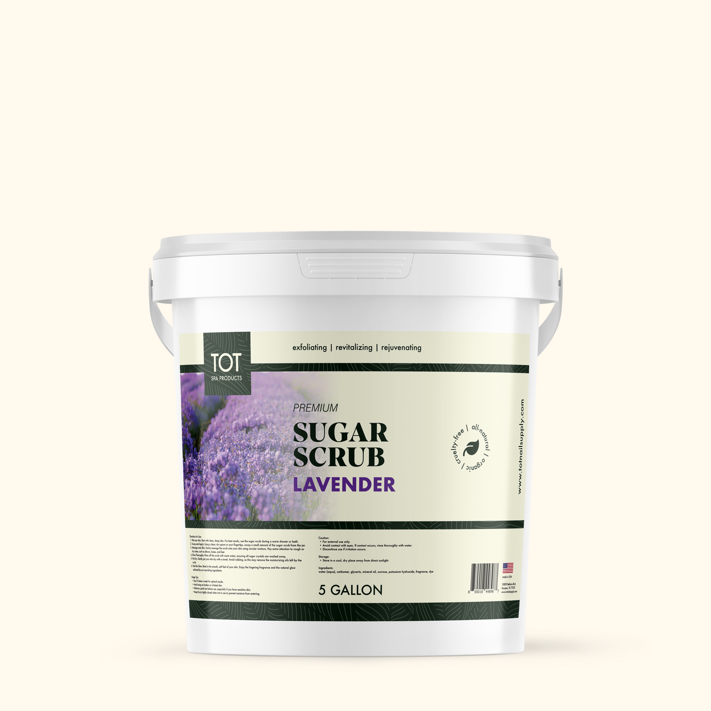 TOT Sugar Scrub Lavender 1G