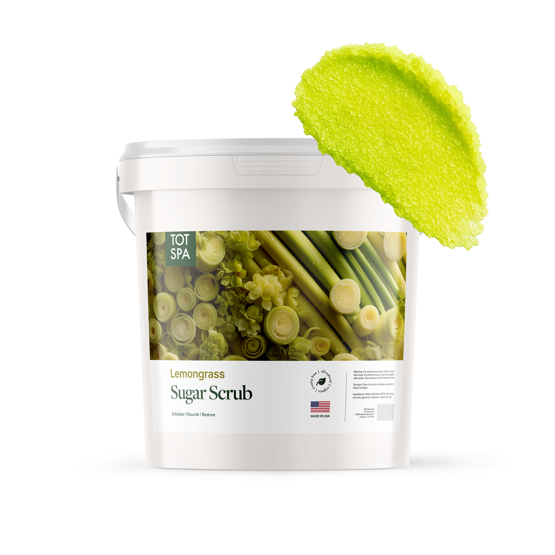 TOT Sugar Scrub Lemongrass 5G