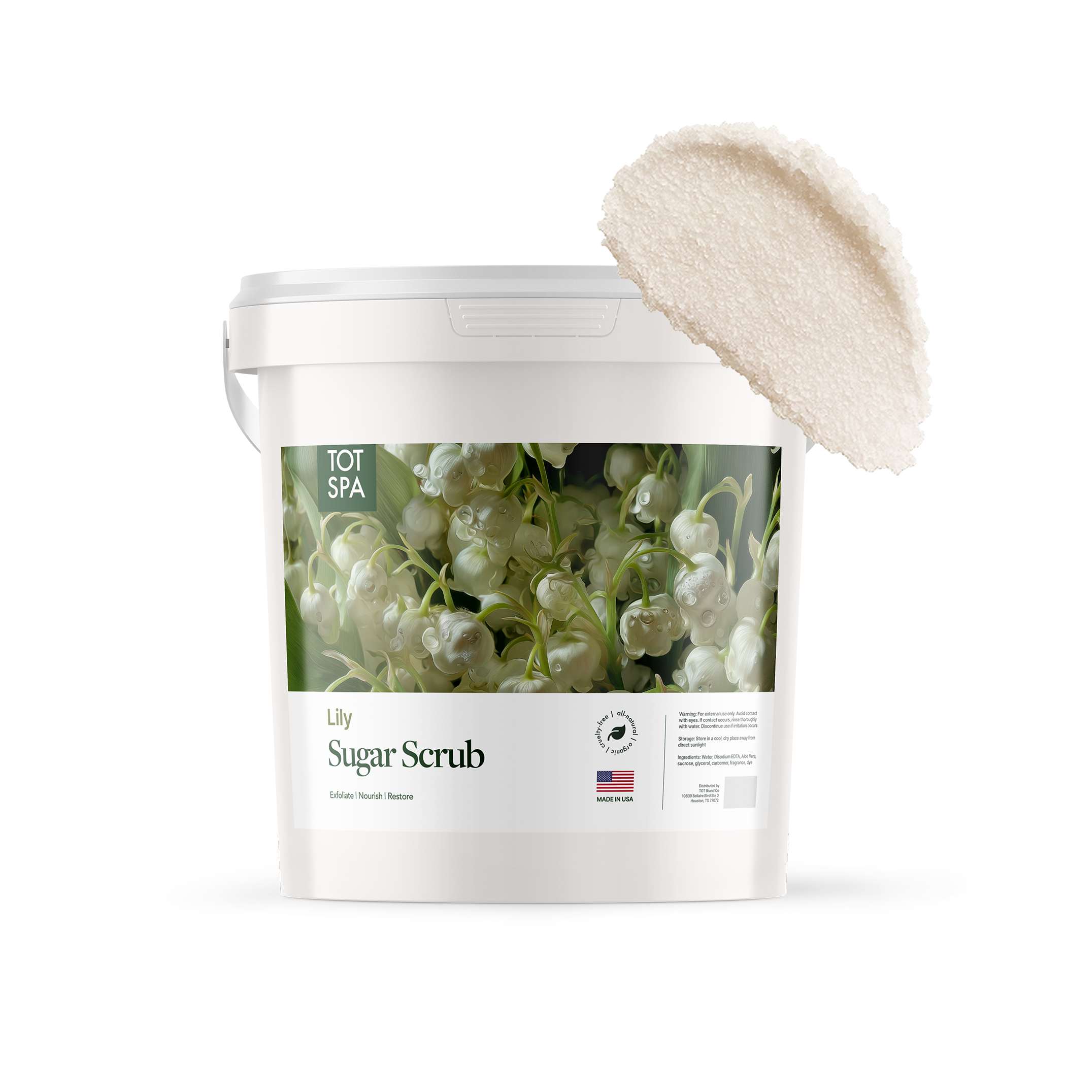 TOT Sugar Scrub Lily of the Valley 5G